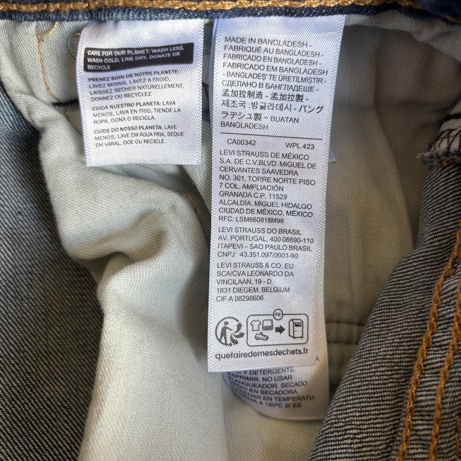 Levi's Levi's 505 Regular Fit Jeans 32x30 - Medium Wash Size US 32 / EU 48 - 3 Thumbnail