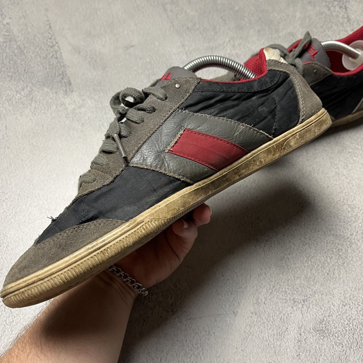 Diesel × Vintage Vintage Lounge Diesel Industry ASICS style y2k sneakers Size US 9 / EU 42 - 4 Thumbnail
