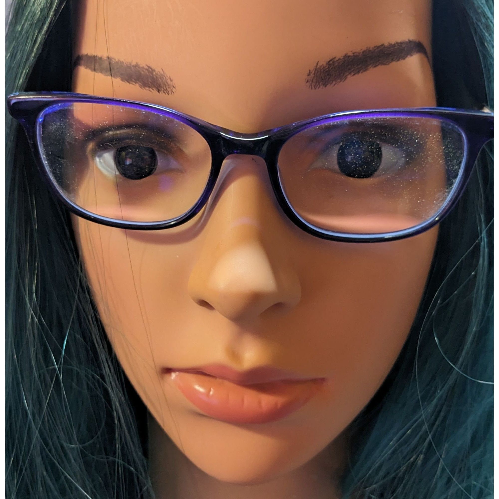 Lilly Pulitzer Lily Pulitzer Sheridan Blue And White Floral Eyeglass Frames Size ONE SIZE - 6 Thumbnail