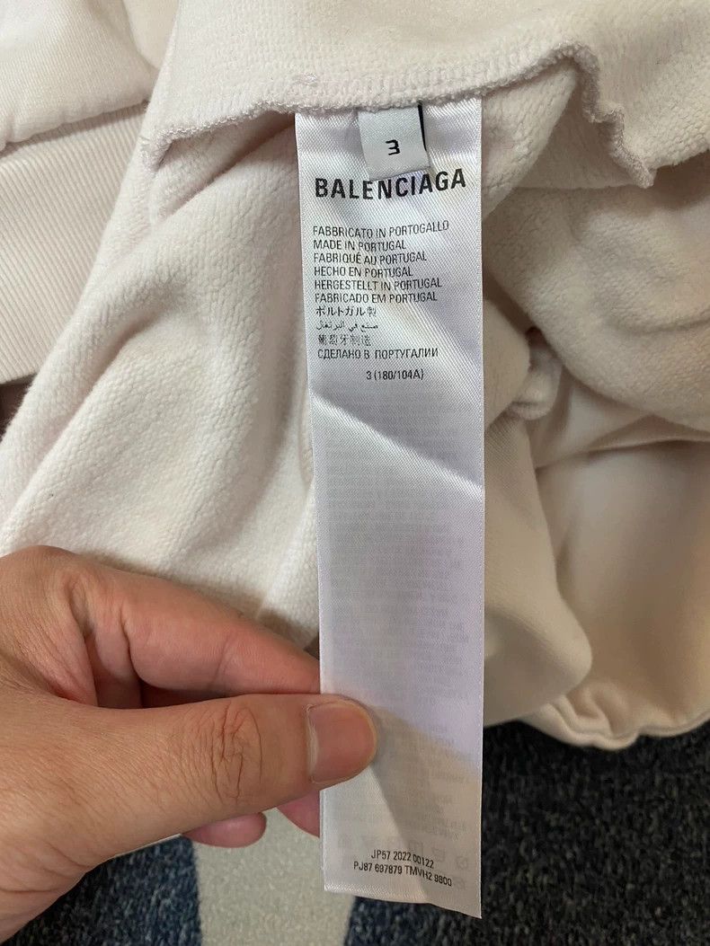 Balenciaga Balenciaga Delete lettering hooded sweatshirt Size US L / EU 52-54 / 3 - 6 Thumbnail