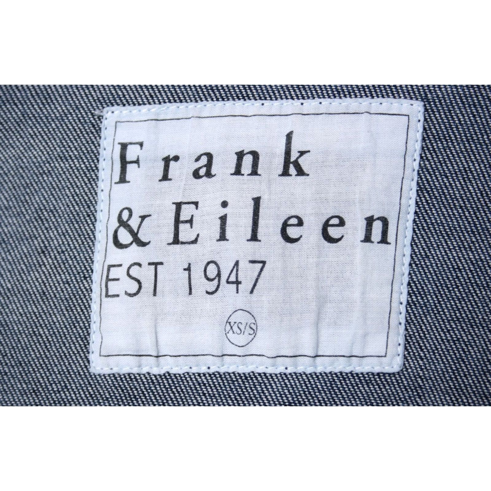 Frank & Eileen FRANK & EILEEN McLoghlins Stretch Denim Oversized Utility Shirt XS/S Blue Women Button-Up 3/4 Sleeve Size XS / US 0-2 / IT 36-38 - 7 Thumbnail