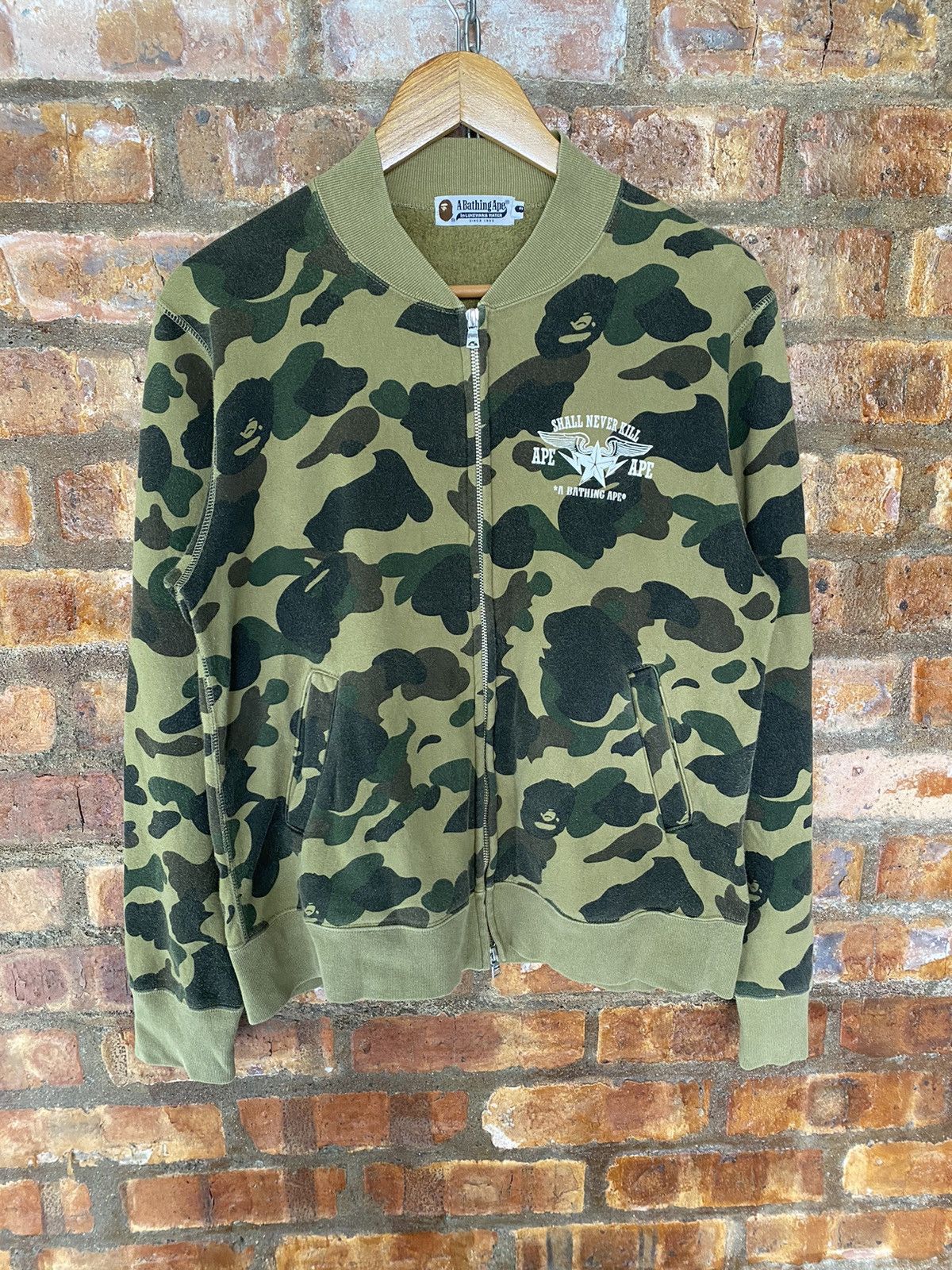 Nigo Vtg Bape Iconic ABC Camo zipper Size US M / EU 48-50 / 2 - 2 Thumbnail