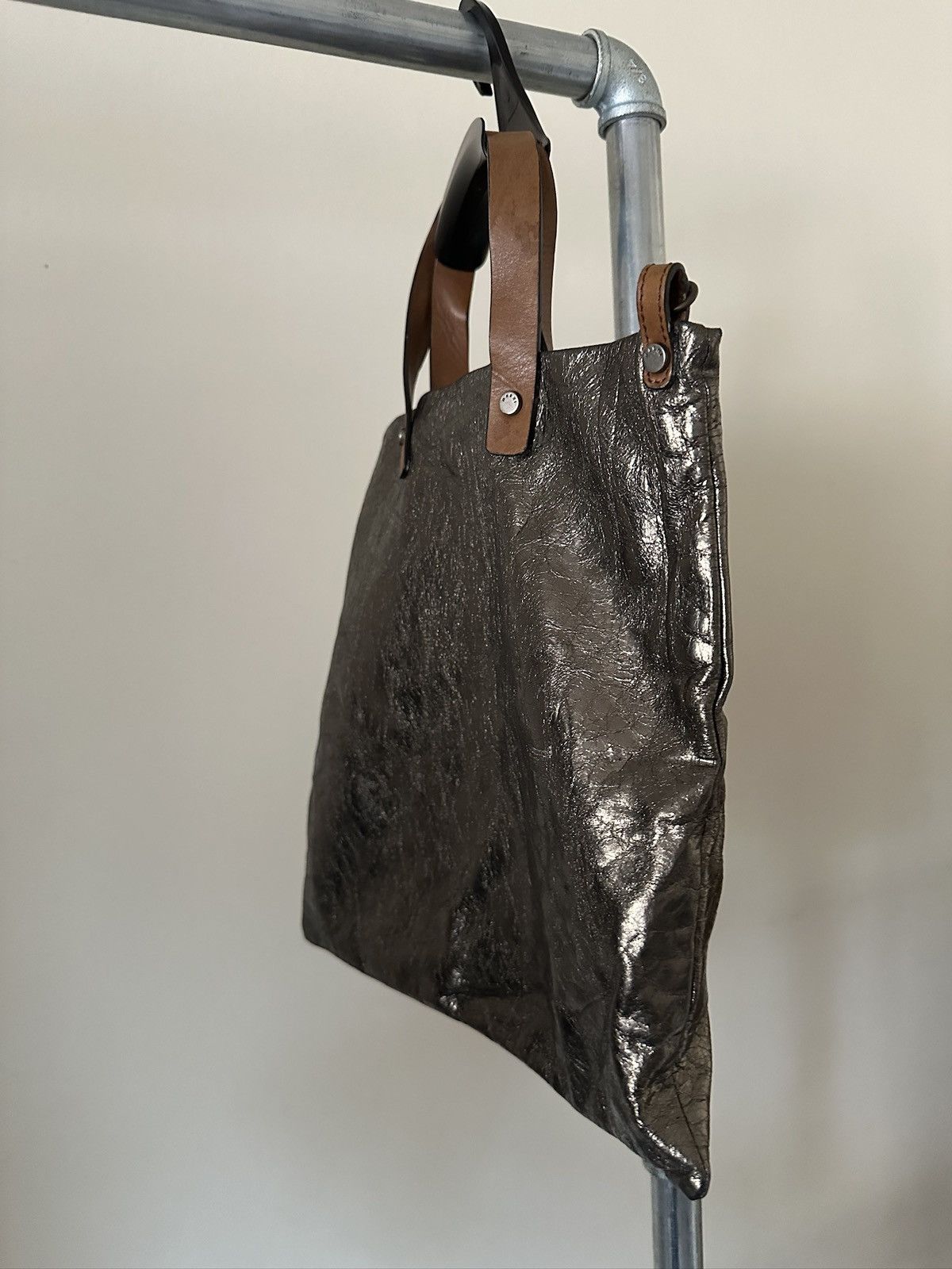 Marni Marni Leather Metallic handle Bag Size ONE SIZE - 2 Thumbnail