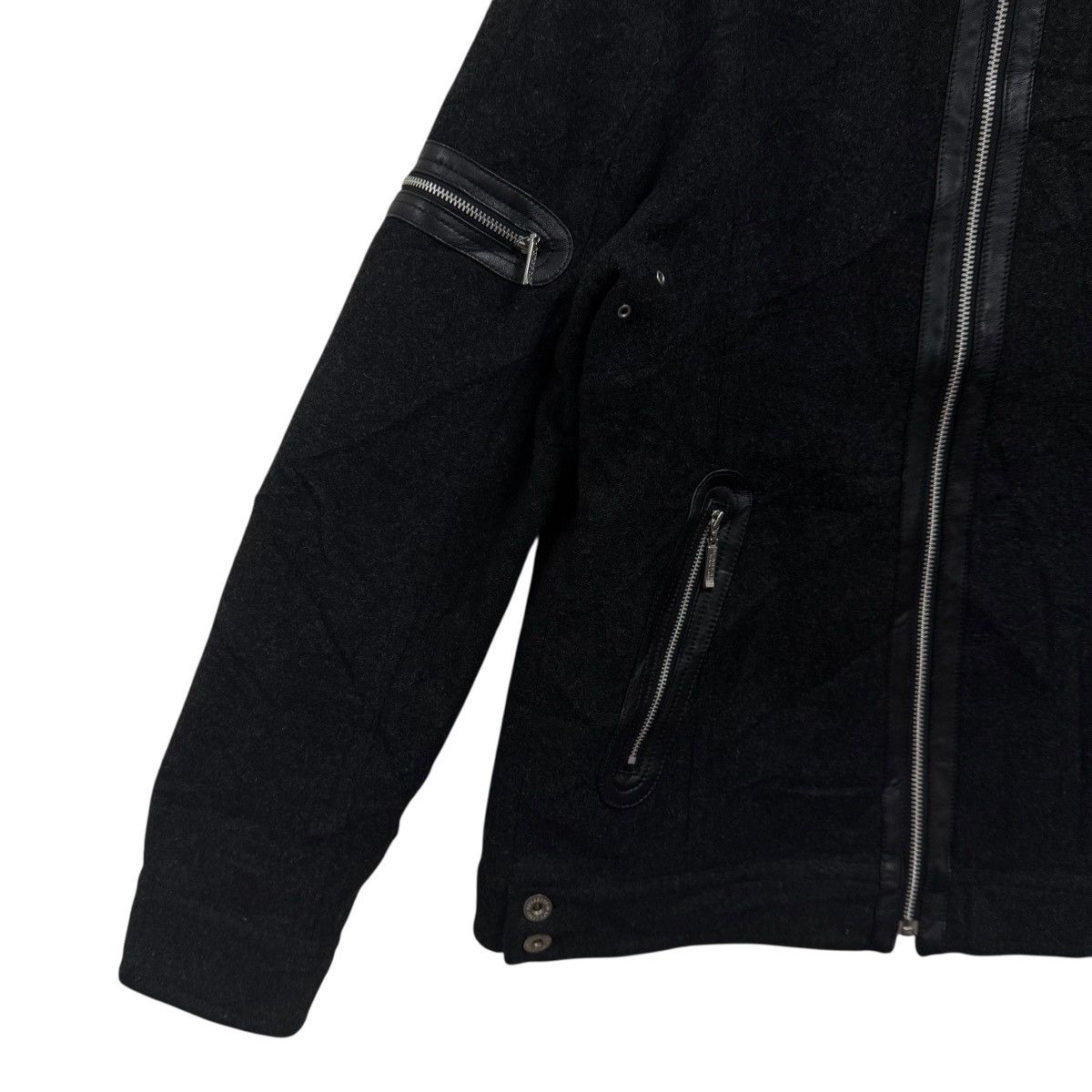 Burberry Burberry Black Label Jacket Leather Trim Size US M / EU 48-50 / 2 - 6 Thumbnail