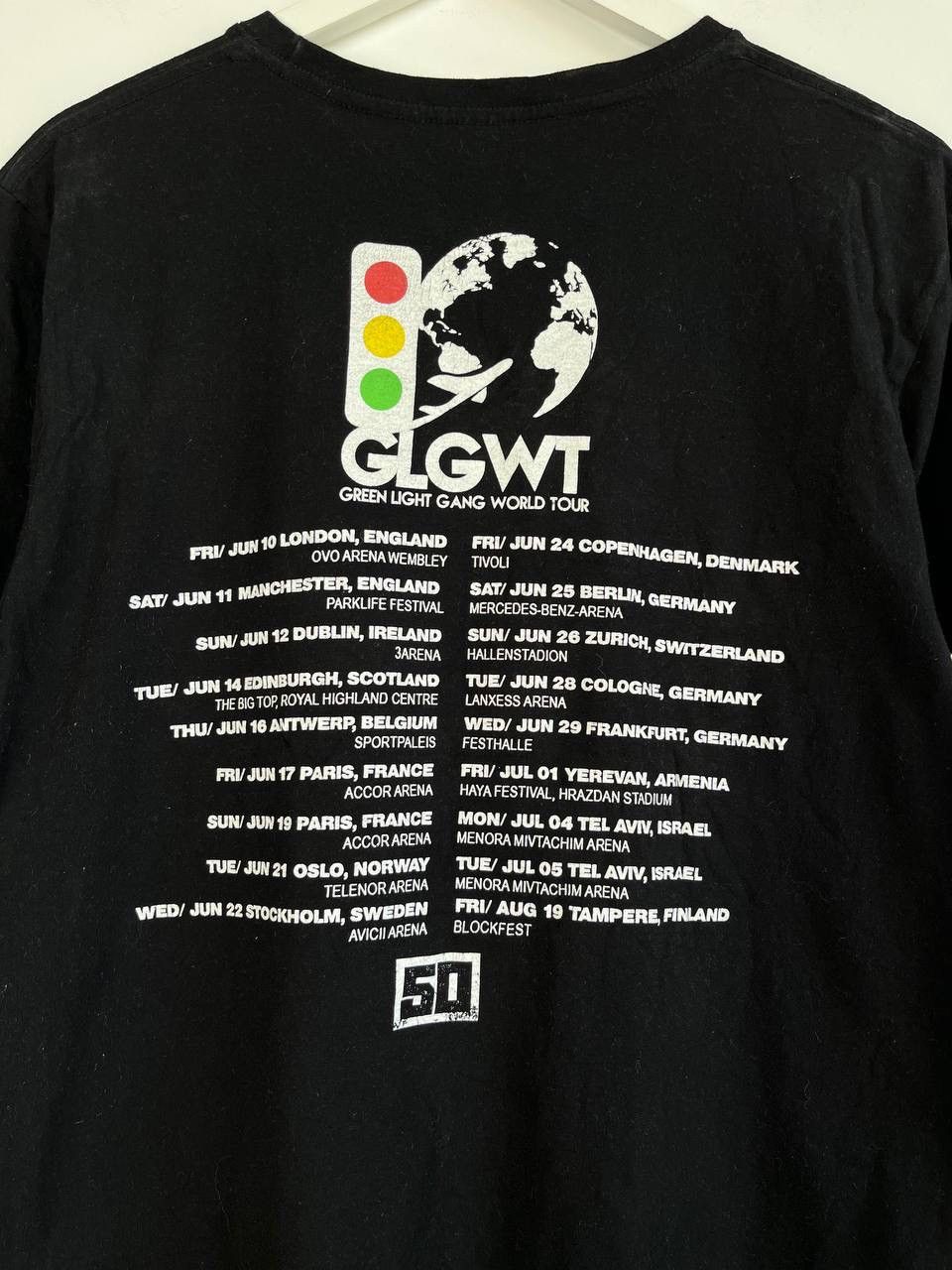 50 Cent Vintage 50cent GLGWT World Tour Rap Tee Size US M / EU 48-50 / 2 - 4 Thumbnail