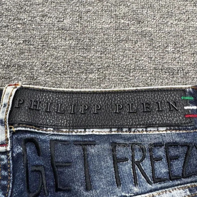Vintage Philipp Plein Distressed Denim Jeans. Size US 32 / EU 48 - 3 Thumbnail