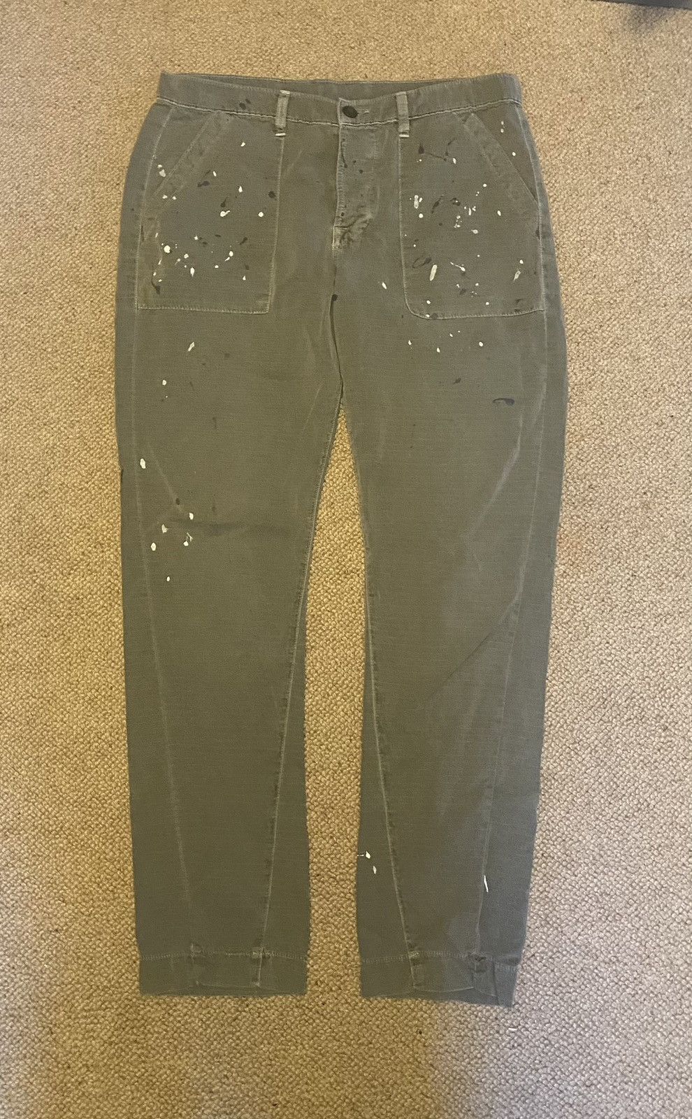 image of Nsf Paint Pants Condition $300+ New in Green, Women's (Size 33)