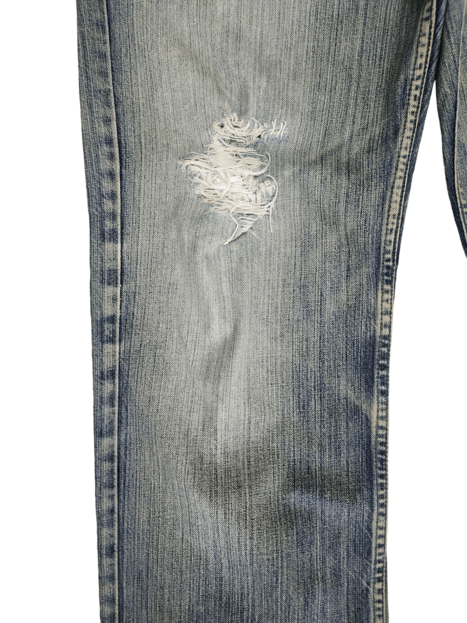 Stussy Vintage Stussy Distressed Denim Jeans Mud Max Styles Size US 32 / EU 48 - 8 Thumbnail