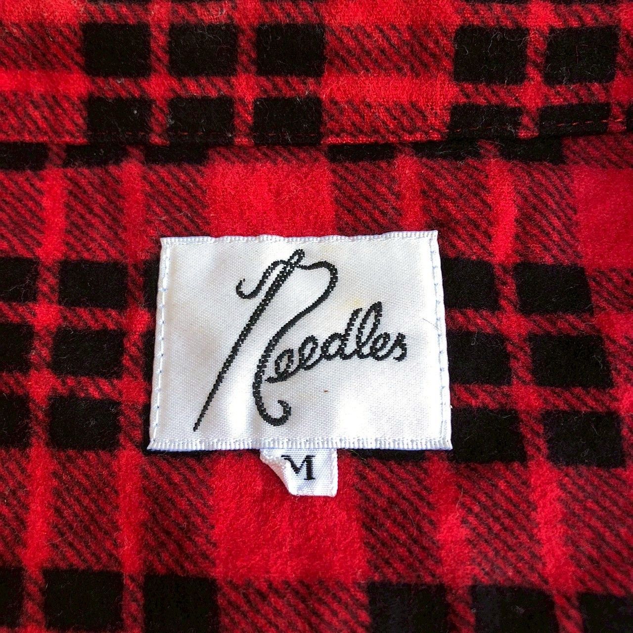 Needles Needles by Nepenthes Red Plaid Flannel Shirt Size US M / EU 48-50 / 2 - 5 Thumbnail