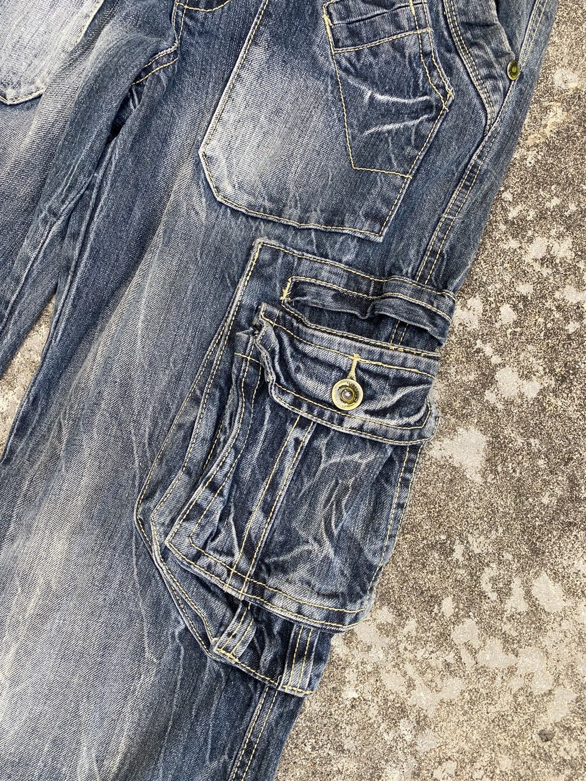 If Six Was Nine ❗️❗️SUPER SICK ELIMON JEANS DENIM PANTS Size US 32 / EU 48 - 6 Thumbnail