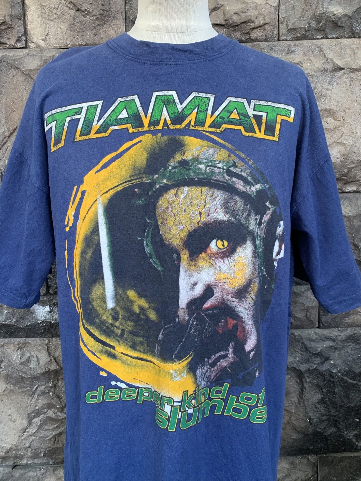 Band Tees Vintage 90s Tiamat Metal Band T shirt Size US XL / EU 56 / 4 - 2 Thumbnail