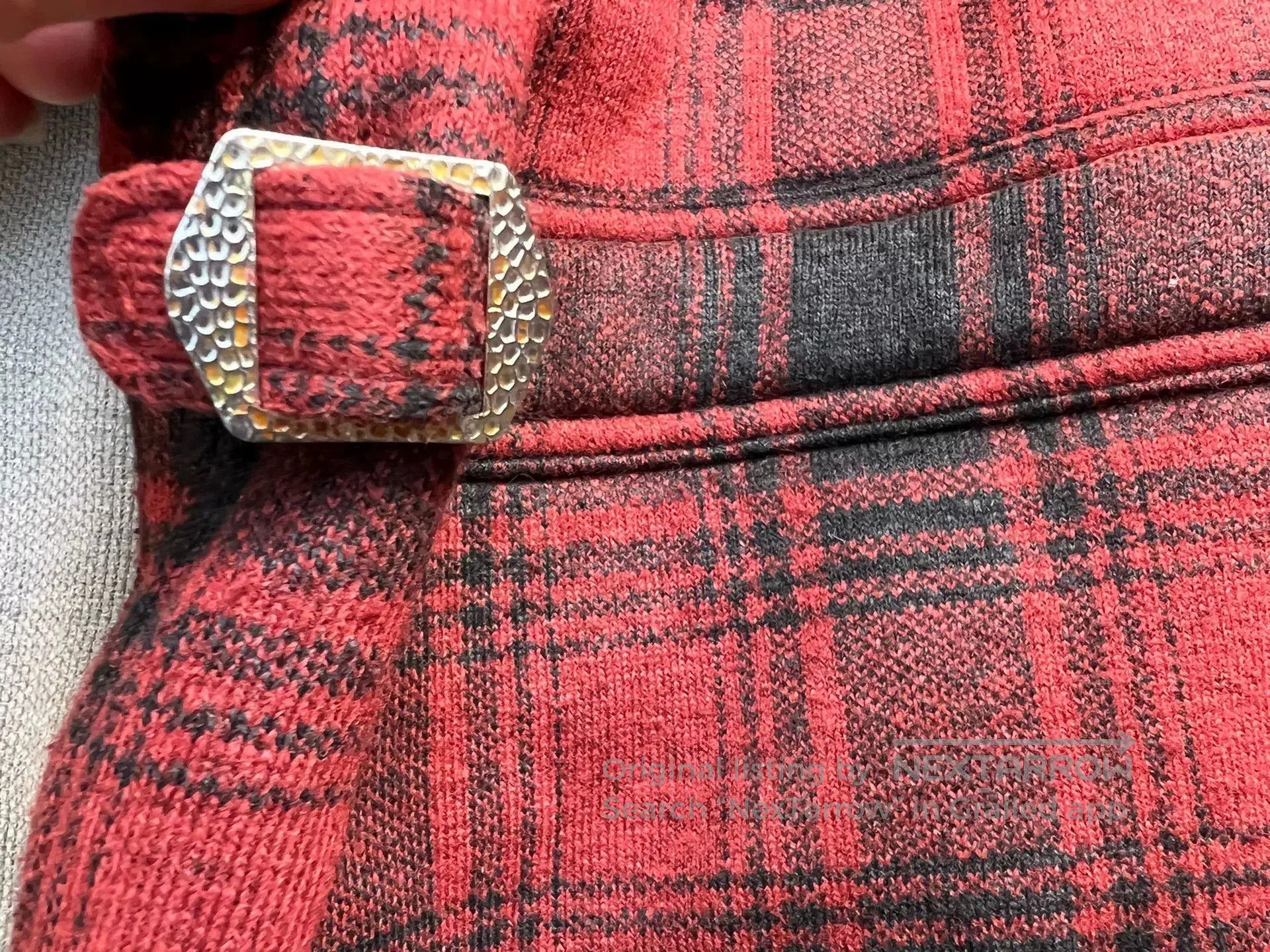 RRL Ralph Lauren RRL 1930s Vintage Red Plaid Jacket. Size US S / EU 44-46 / 1 - 6 Thumbnail
