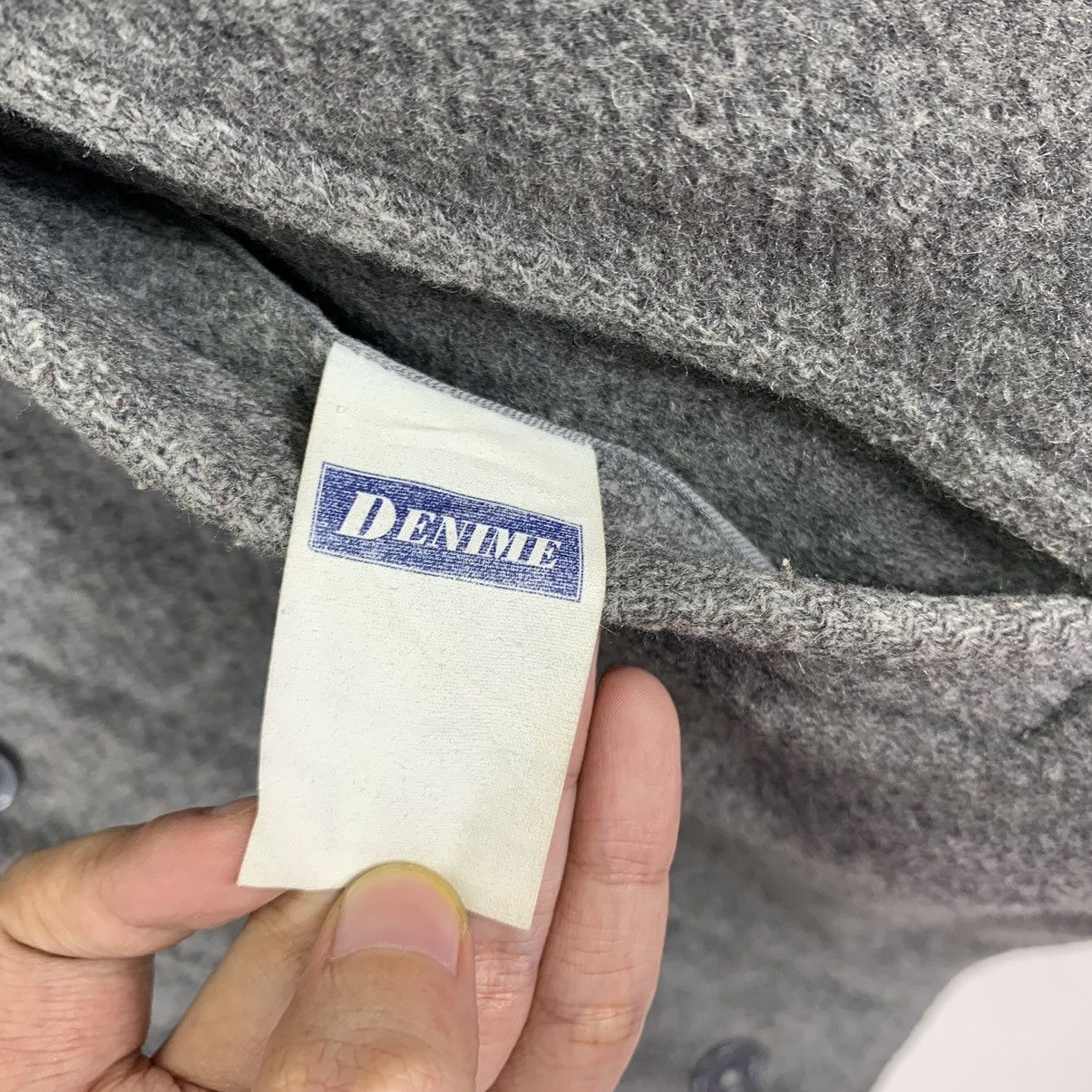 Denime × Japanese Brand × Vintage Vintage Japanese Brand Denime Wool Jacket Size US XS / EU 42 / 0 - 8 Thumbnail