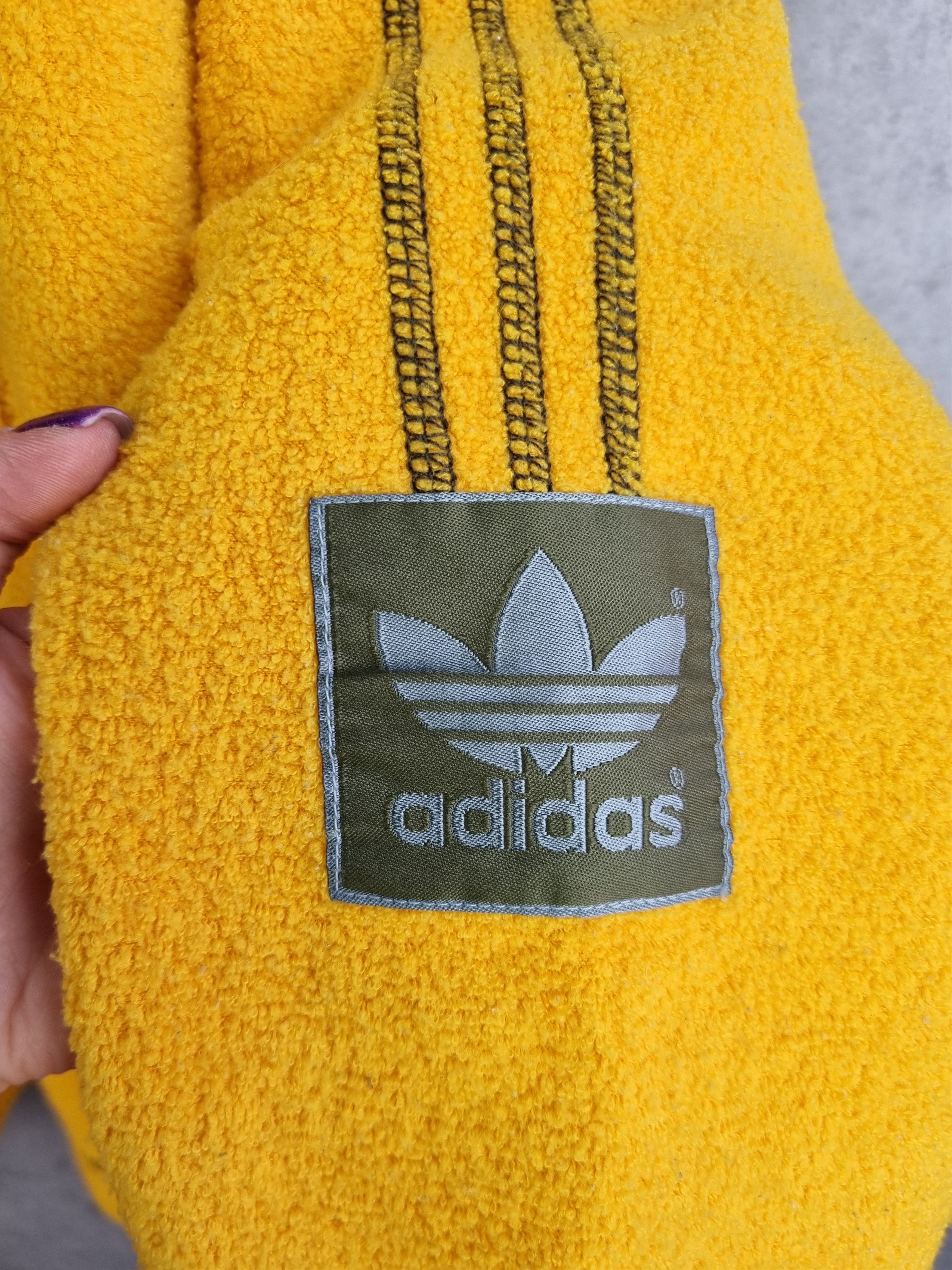 Adidas × Vintage 90s ADIDAS Oversized Fluffy Fleece Pullover Size US XL / EU 56 / 4 - 8 Thumbnail