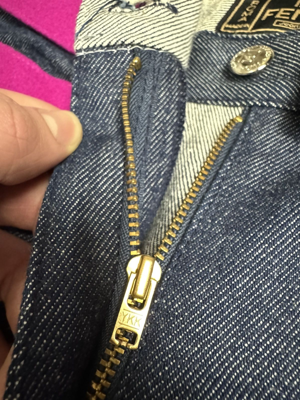 Fendi × Vintage Vintage Fendi Jeans Denim Size 26" / US 2 / IT 38 - 7 Thumbnail