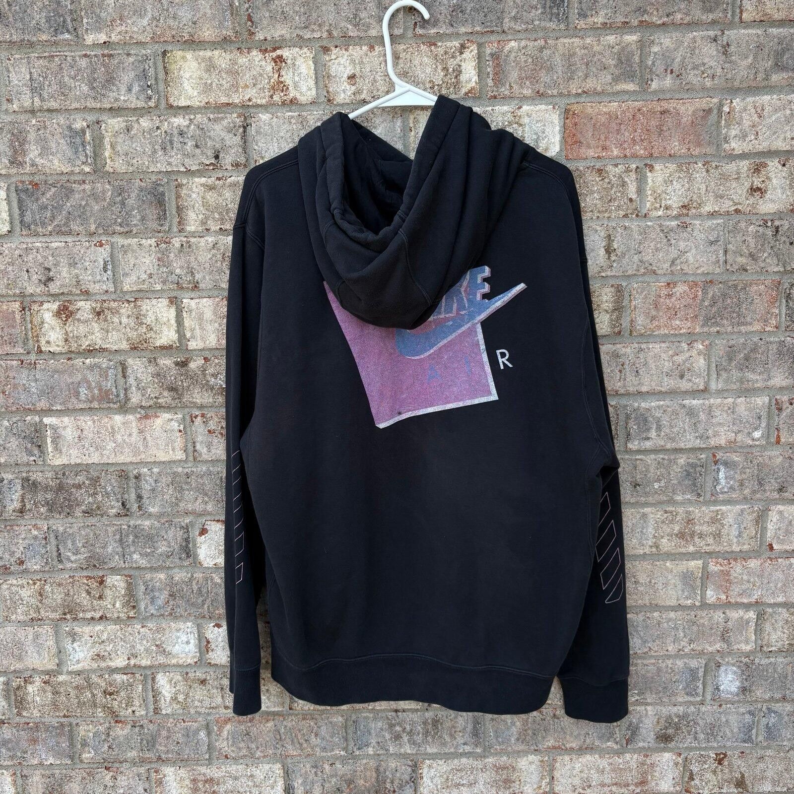 Nike Vintage Nike Center logo hoodie Size US L / EU 52-54 / 3 - 3 Thumbnail