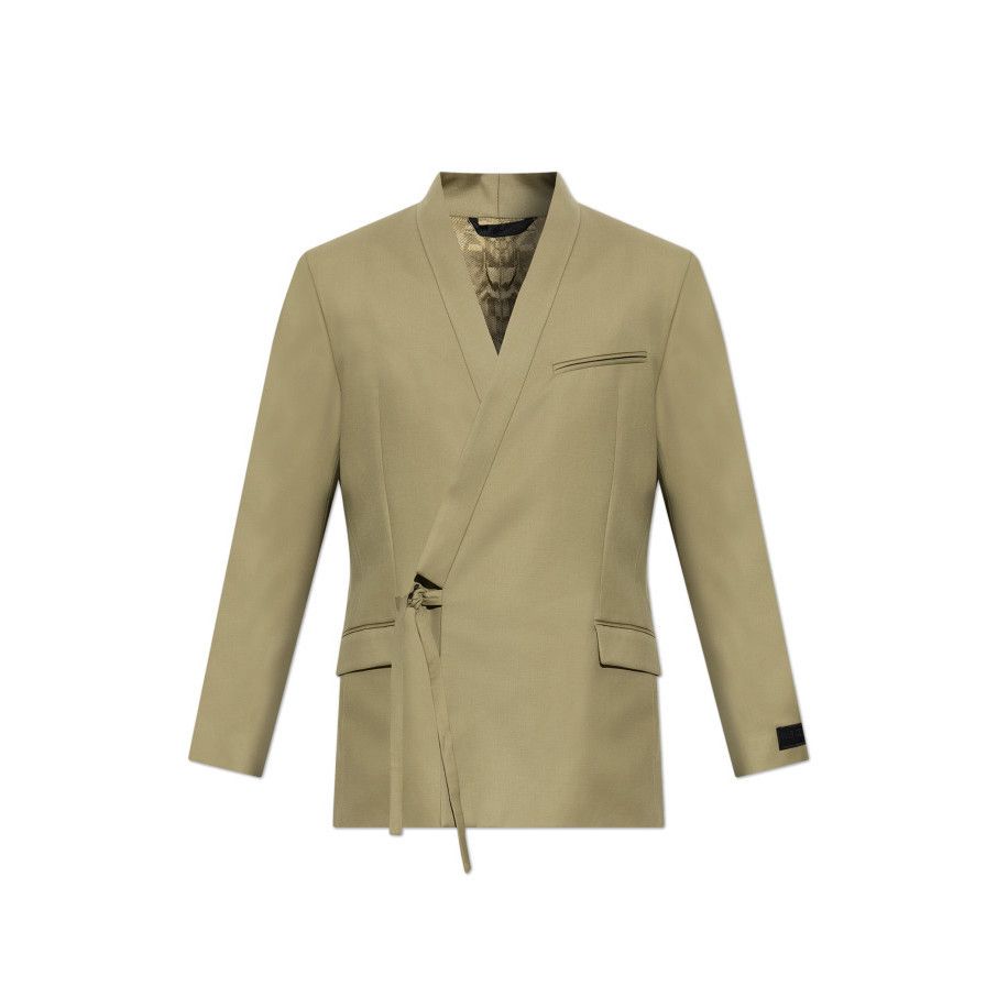 Kenzo KENZO Green Wool Single Vent Blazer New & Authentic (Men's s Size US XXL / EU 58 / 5 - 1 Preview