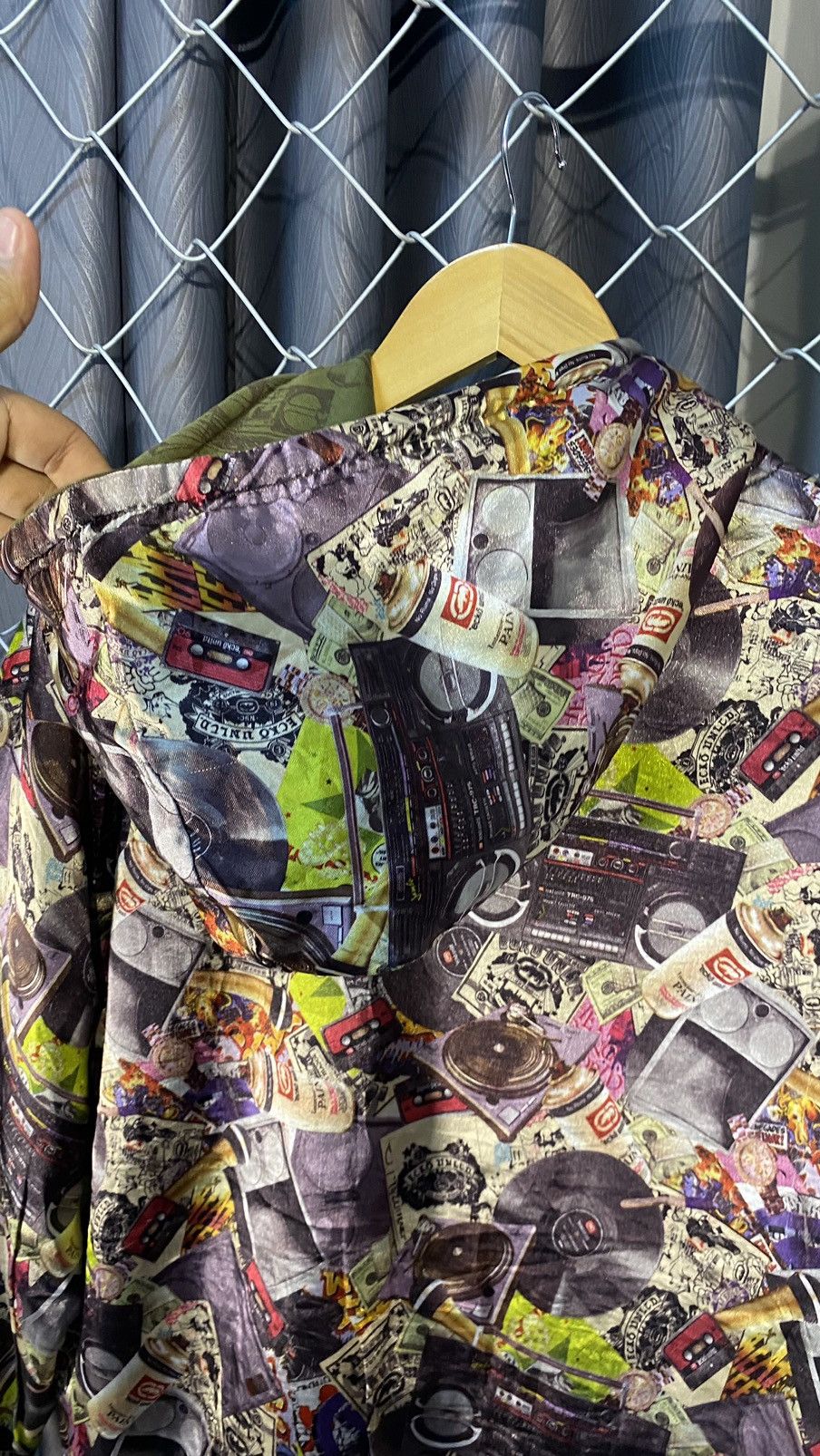Ecko Unltd. VINTAGE y2k ECKO UNLTD HOODIE REVERSIBLE AOP MEDIUM Size US M / EU 48-50 / 2 - 22 Thumbnail