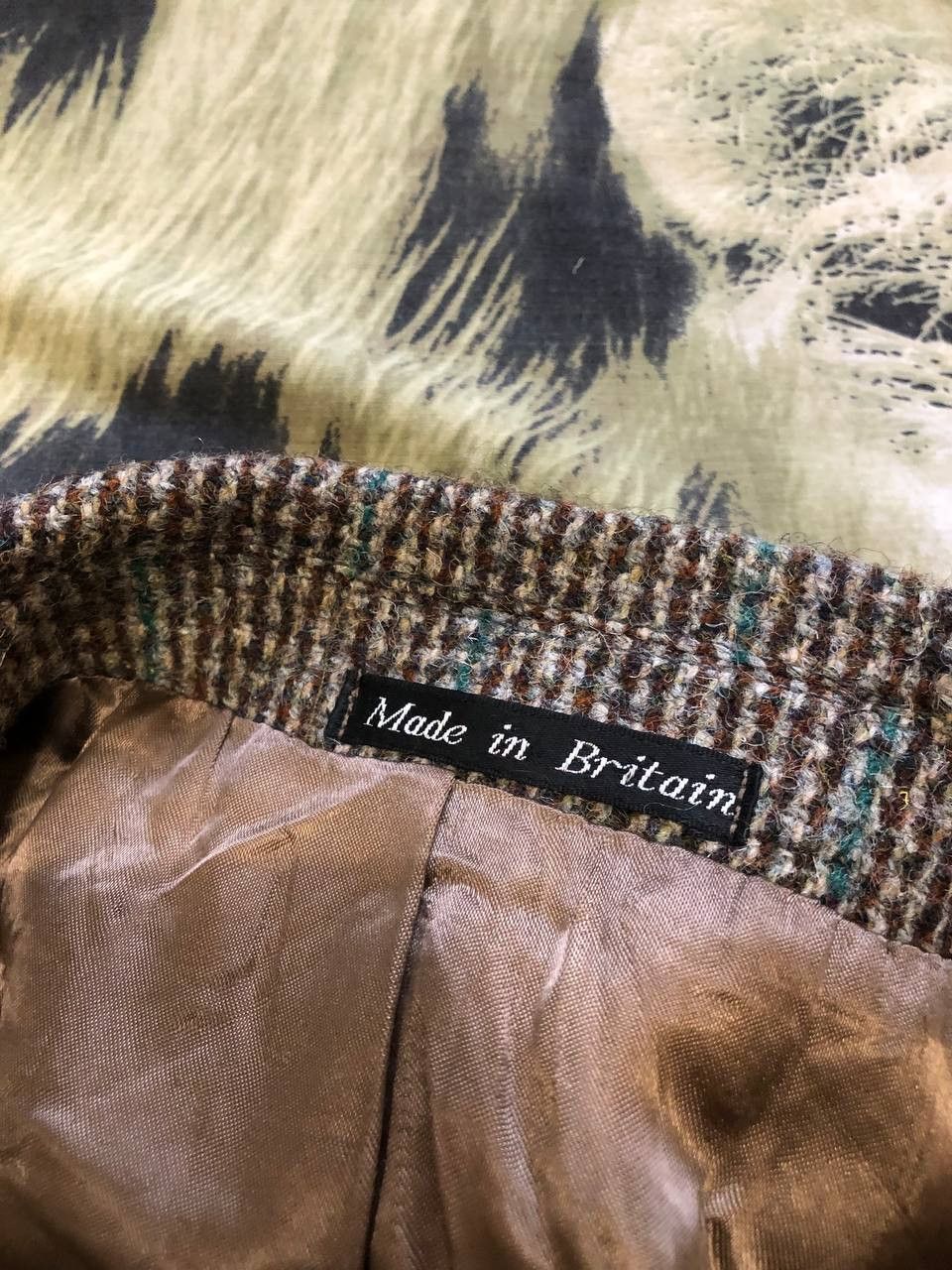 Harris Tweed Harris Tweed Jacket Adult Hunting Outdoor Weave Blazer Size 42R - 5 Thumbnail