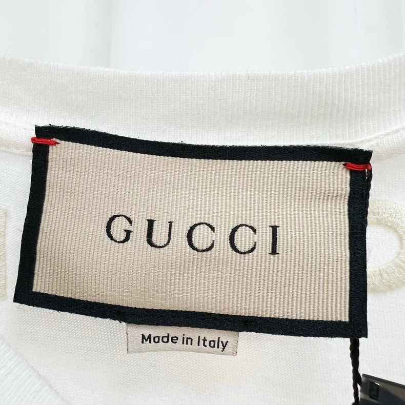 Gucci Gucci Floral Embroidery Short Sleeve TShirt-2506 Size XS / US 0-2 / IT 36-38 - 5 Thumbnail