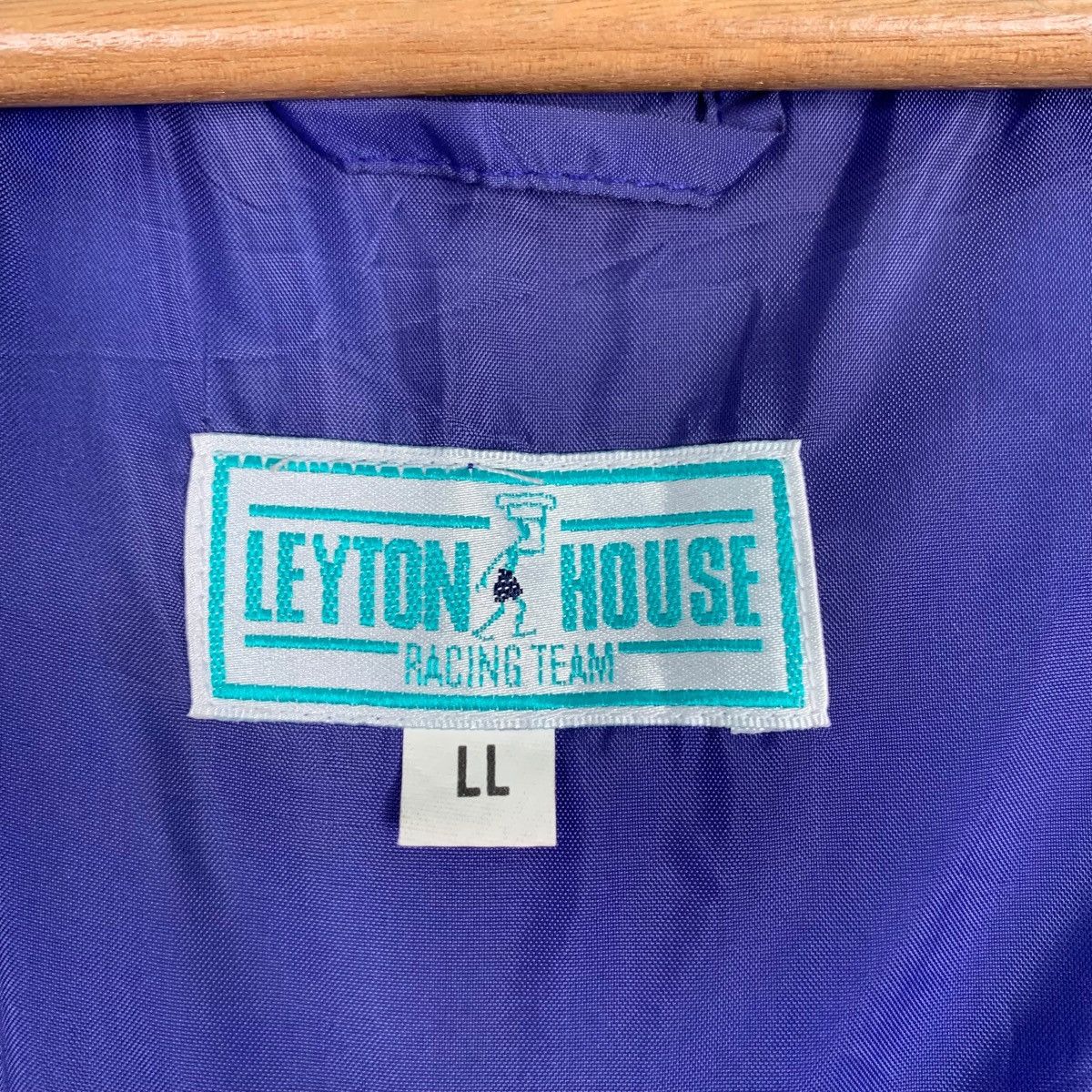 Vintage LEYTON HOUSE Racing Team Motorsport Light Jacket #1276-C57 Size US L / EU 52-54 / 3 - 16 Thumbnail