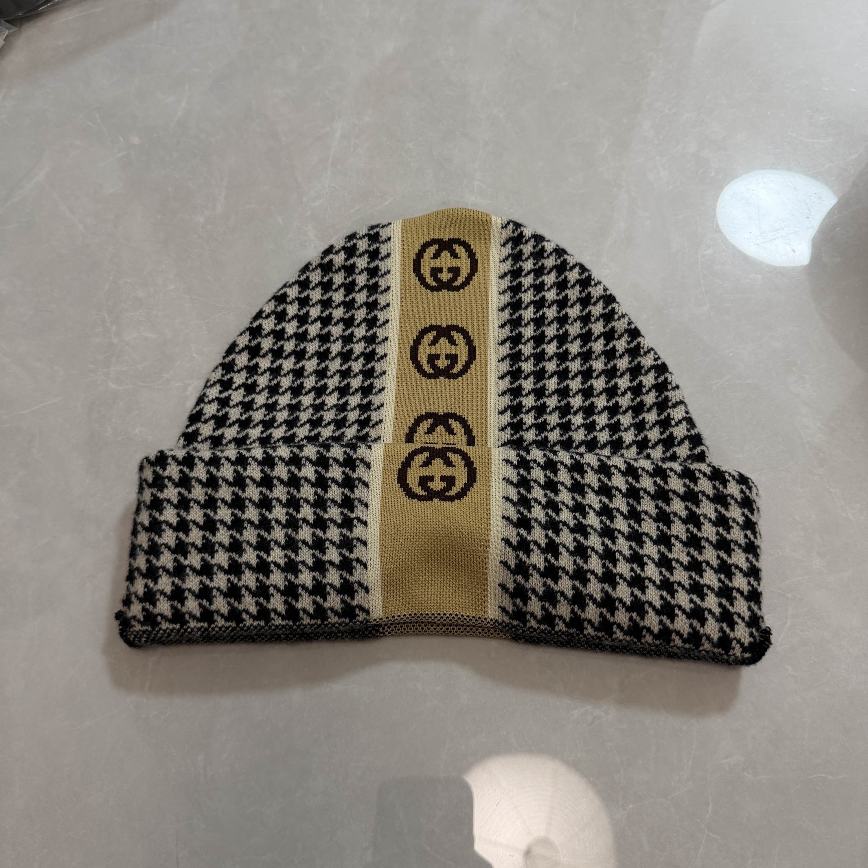 帽子 cap-type beanie GUCCI Tom Ford Gucci × Luxury × Tom Ford Gucci Monogram Logo Interlocking