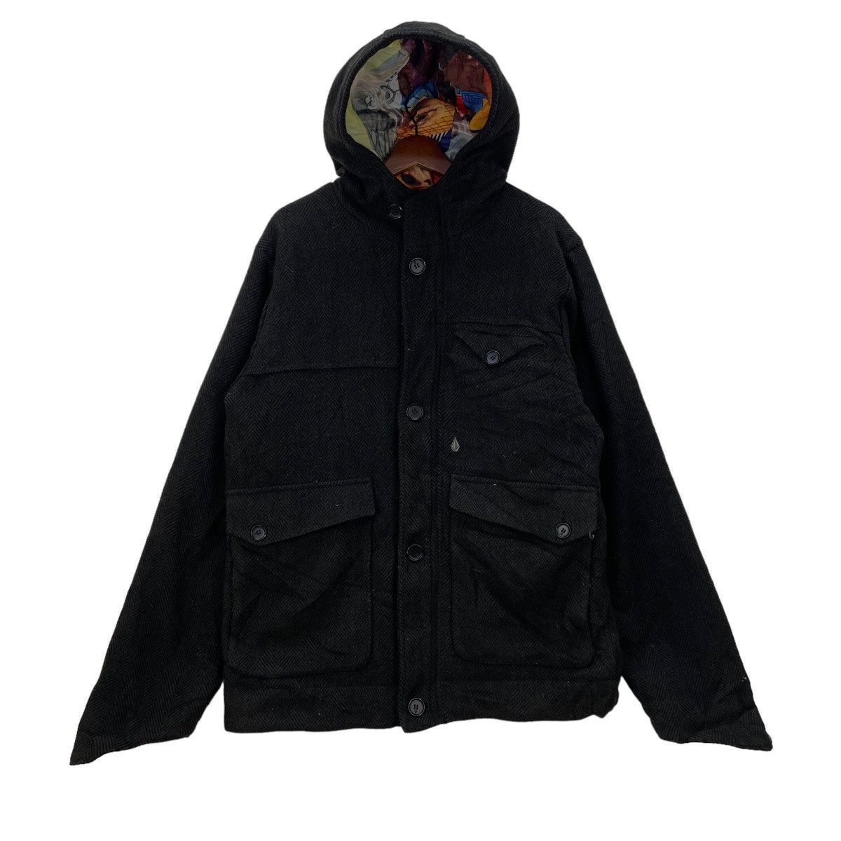 Other 🔥Volcom Hooded Jacket Size US M / EU 48-50 / 2 - 1 Thumbnail