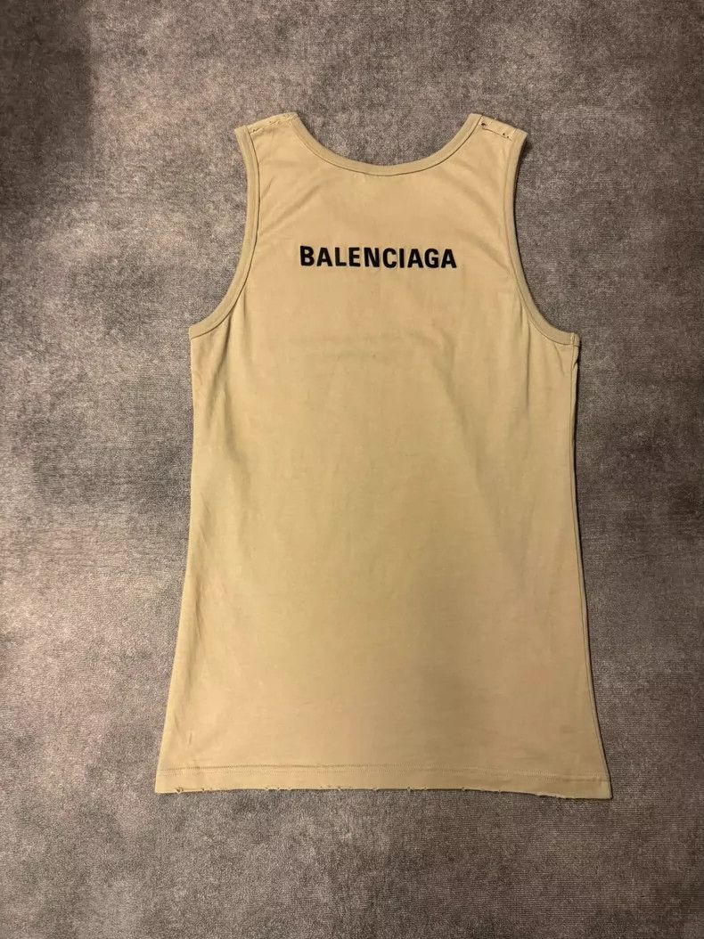 Balenciaga Balenciaga Front and back embroidered vest Size US XS / EU 42 / 0 - 2 Thumbnail