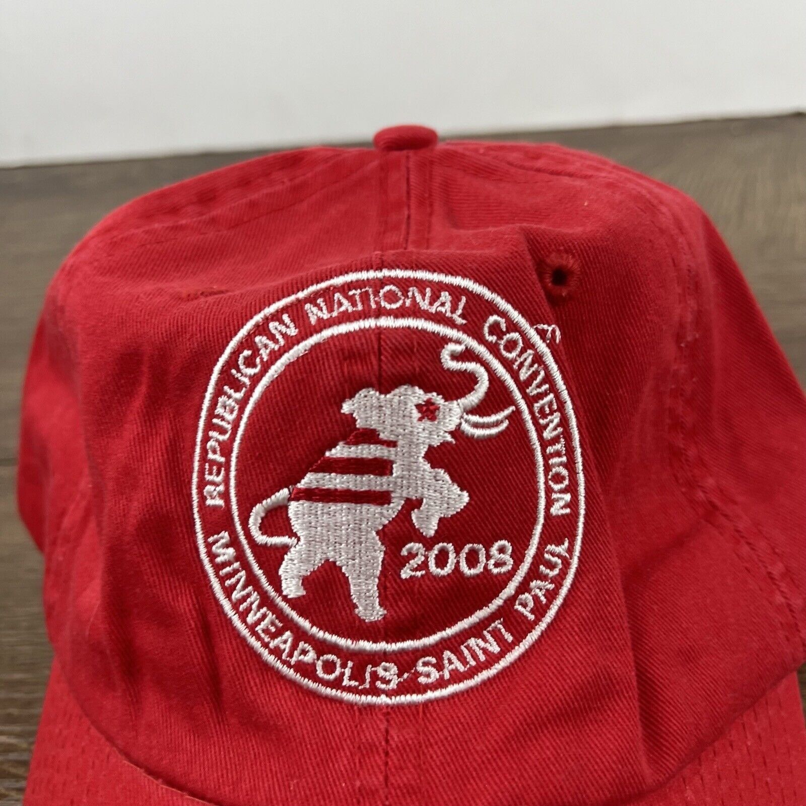 Other Republican National Convention Hat Red Cap Adjustable Hat Re Size ONE SIZE - 7 Thumbnail