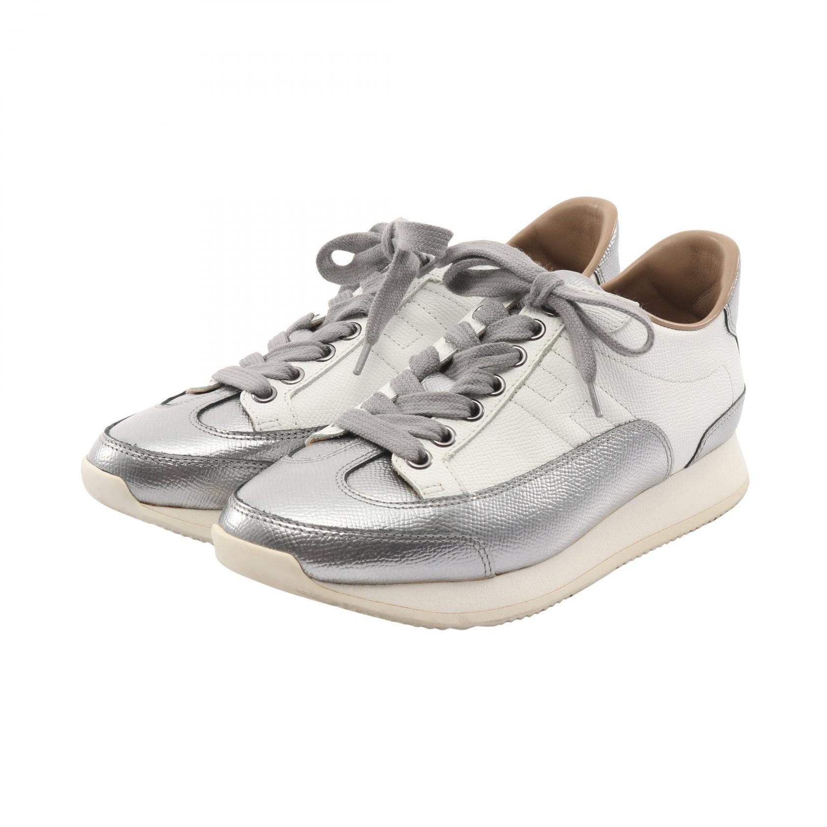 Hermes Hermes Hermes Quick Leather Sneakers Leather Shoes DUTY FREE for USA Size ONE SIZE - 1 Thumbnail