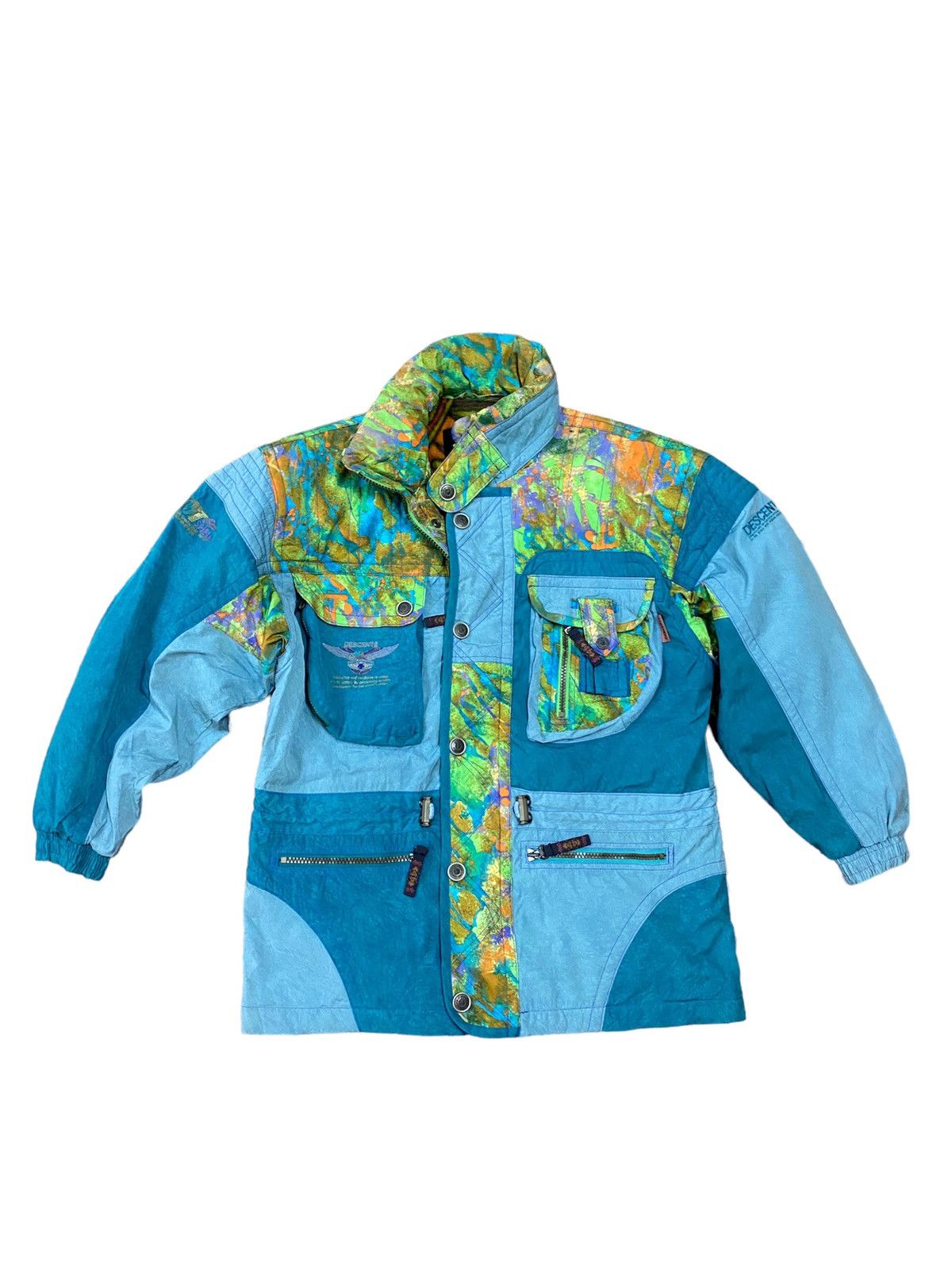 スキーウェア L ジャケットのみ<DESCENTExOGASAKASKI > Japan Descente Softshell Jacket Descente M-Gk81 Insulated Jacket