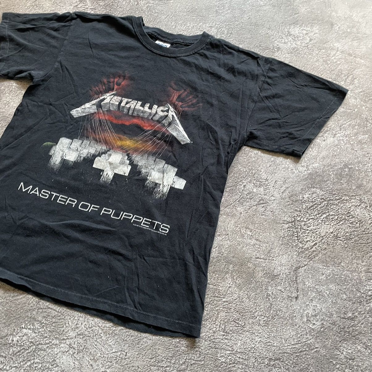 Vintage Vintage 90s Metallica Band Tee Graphic Print Grunge Baggy M Size US M / EU 48-50 / 2 - 4 Thumbnail