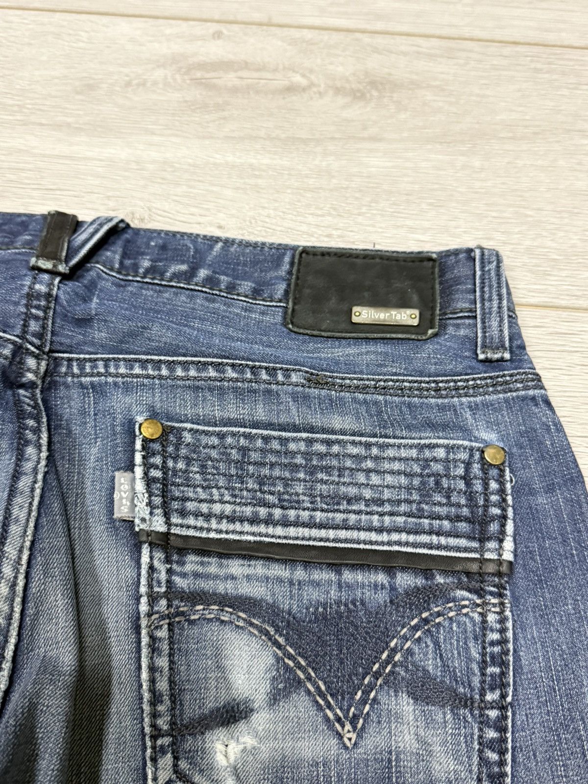 Levi's Levis Silver tab vintage denim pants jeans Size US 33 - 2 Thumbnail