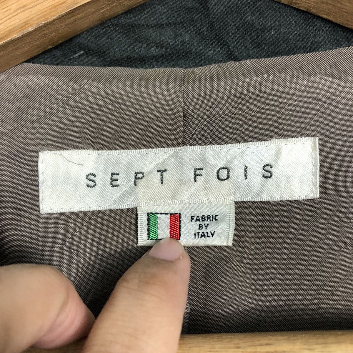 Japanese Brand 📌Vintage Chore Cropped Jacket Sept Fois Issey Miyake Size US M / EU 48-50 / 2 - 18 Thumbnail