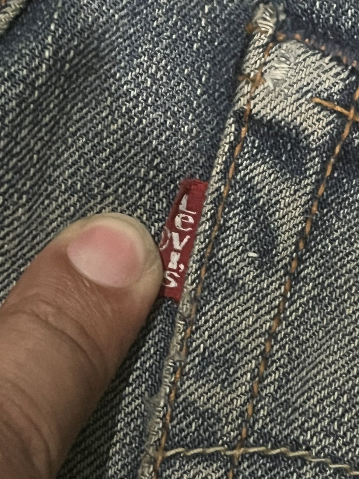 Levi's Vintage Levi’s 502 Japanese Baggy Style Mud Wash Loose Jeans Size US 32 / EU 48 - 12 Thumbnail