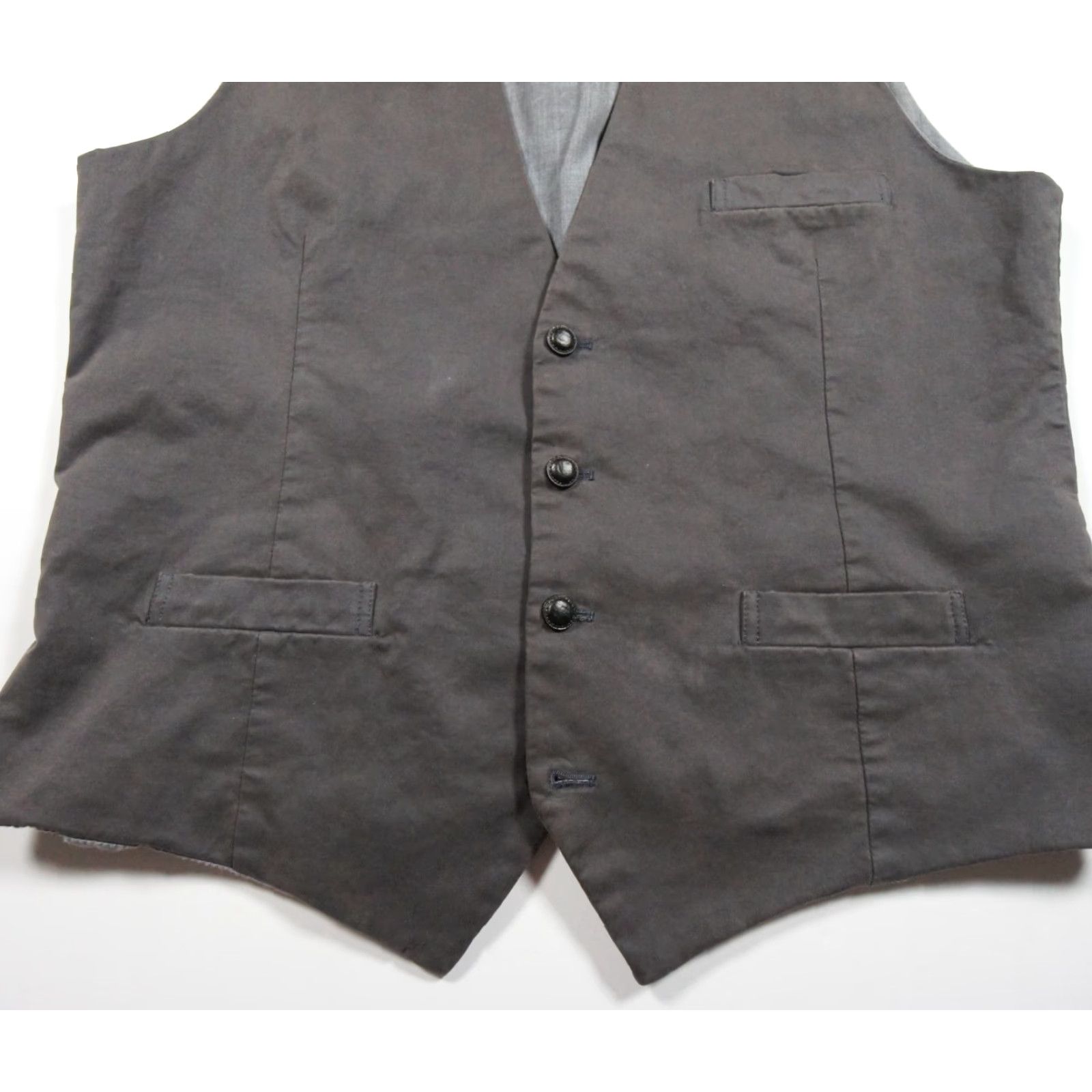 Vintage Paul Kehl Vest Mens 50 Gray Button Front Waistcoat Formal Casual Adult Medium? Size US M / EU 48-50 / 2 - 3 Thumbnail