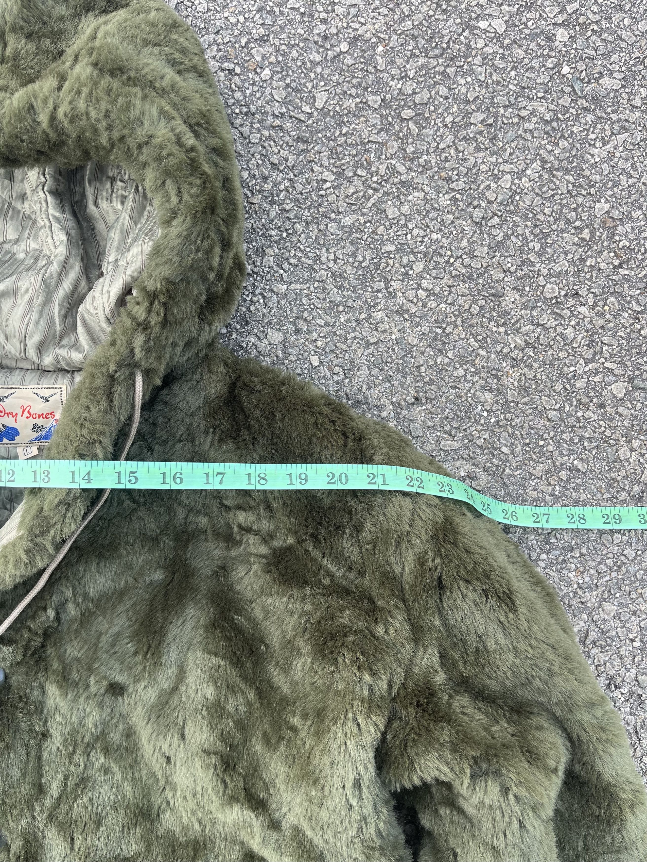 Dry Bones × If Six Was Nine × Sun Surf Vtg Dry Bones Heavy Fur Parka Green Jacket size L Size US L / EU 52-54 / 3 - 8 Thumbnail