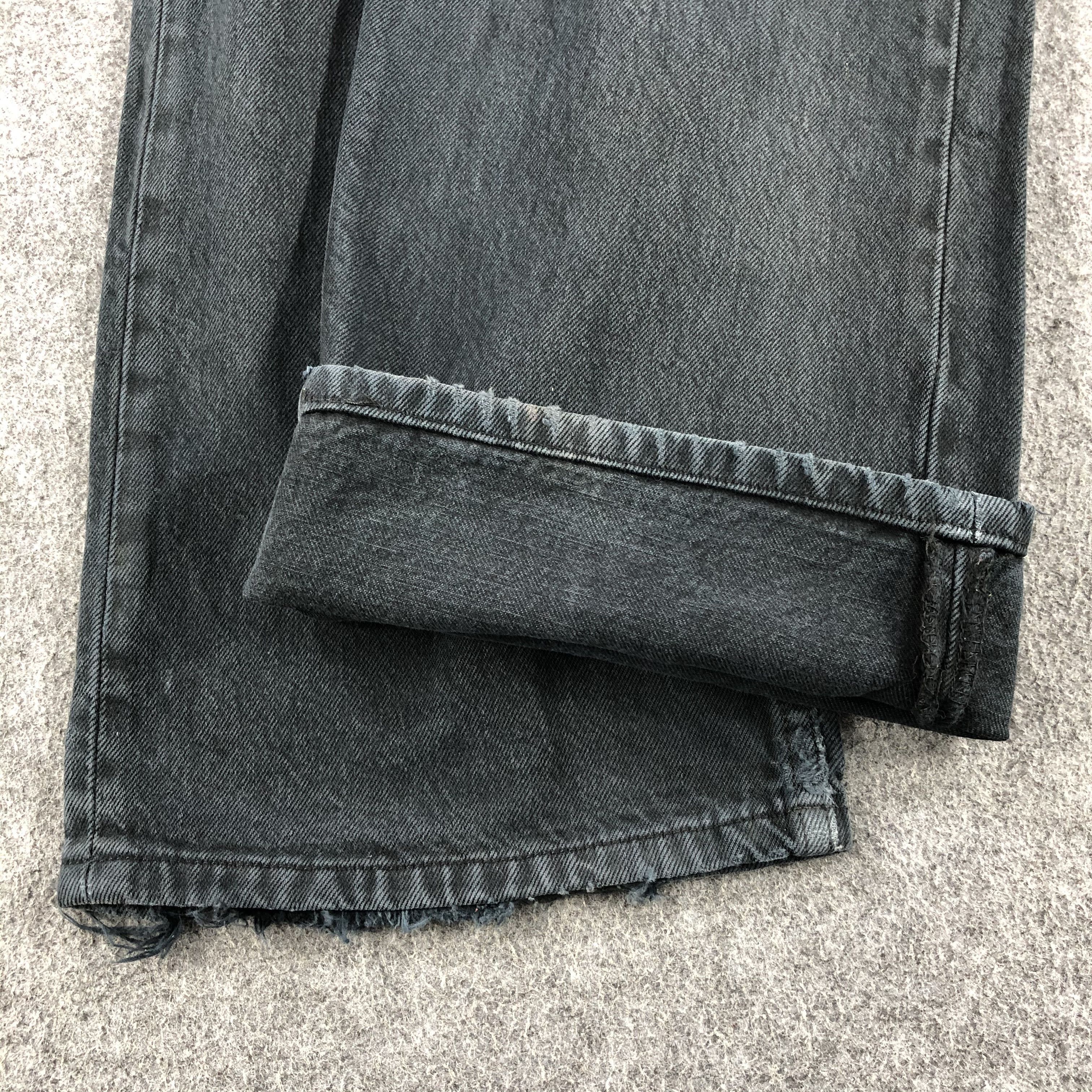 Levi's 90s Vintage Distress Levis 501 Jeans-J1400 Size US 37 - 6 Thumbnail