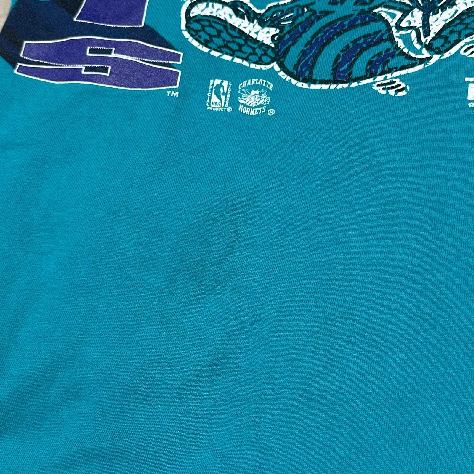 Starter Vintage Charlotte Hornets ONBA Men's Tee Size XL Size US XL / EU 56 / 4 - 4 Thumbnail