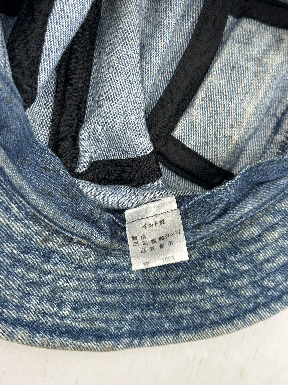 Japanese Brand × Other DENIM BUCKET HAT - TC 39 Size ONE SIZE - 6 Thumbnail