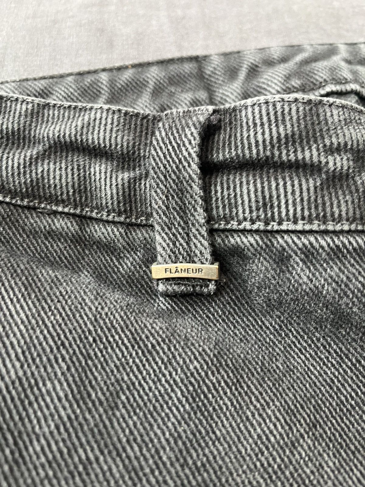 Other Flâneur Black Carpenter Straight Jeans Size US 32 / EU 48 - 6 Thumbnail