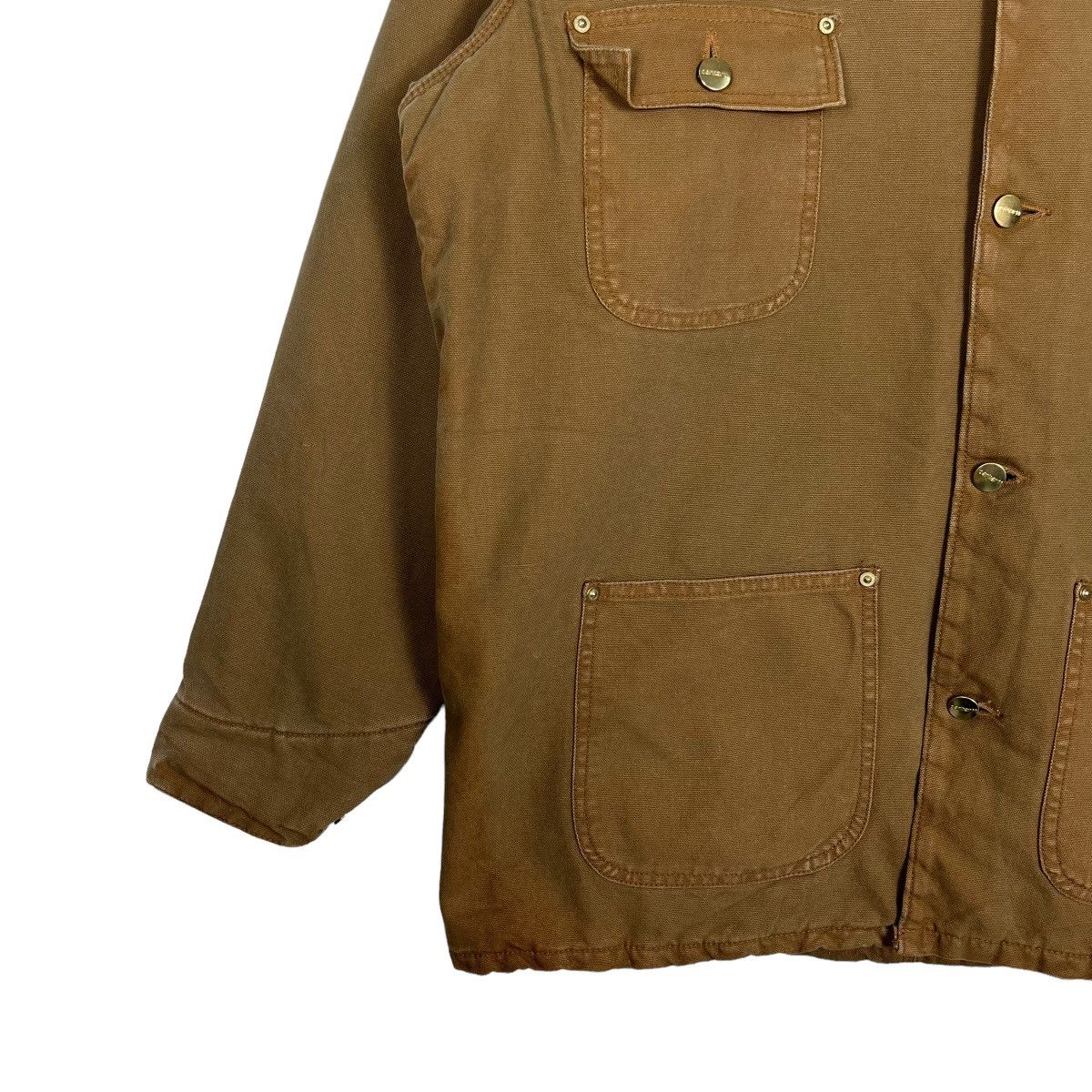 Carhartt 🔥 VINTAGE CARHARTT BLANKET CHORE JACKET MADE IN USA Size US L / EU 52-54 / 3 - 8 Thumbnail