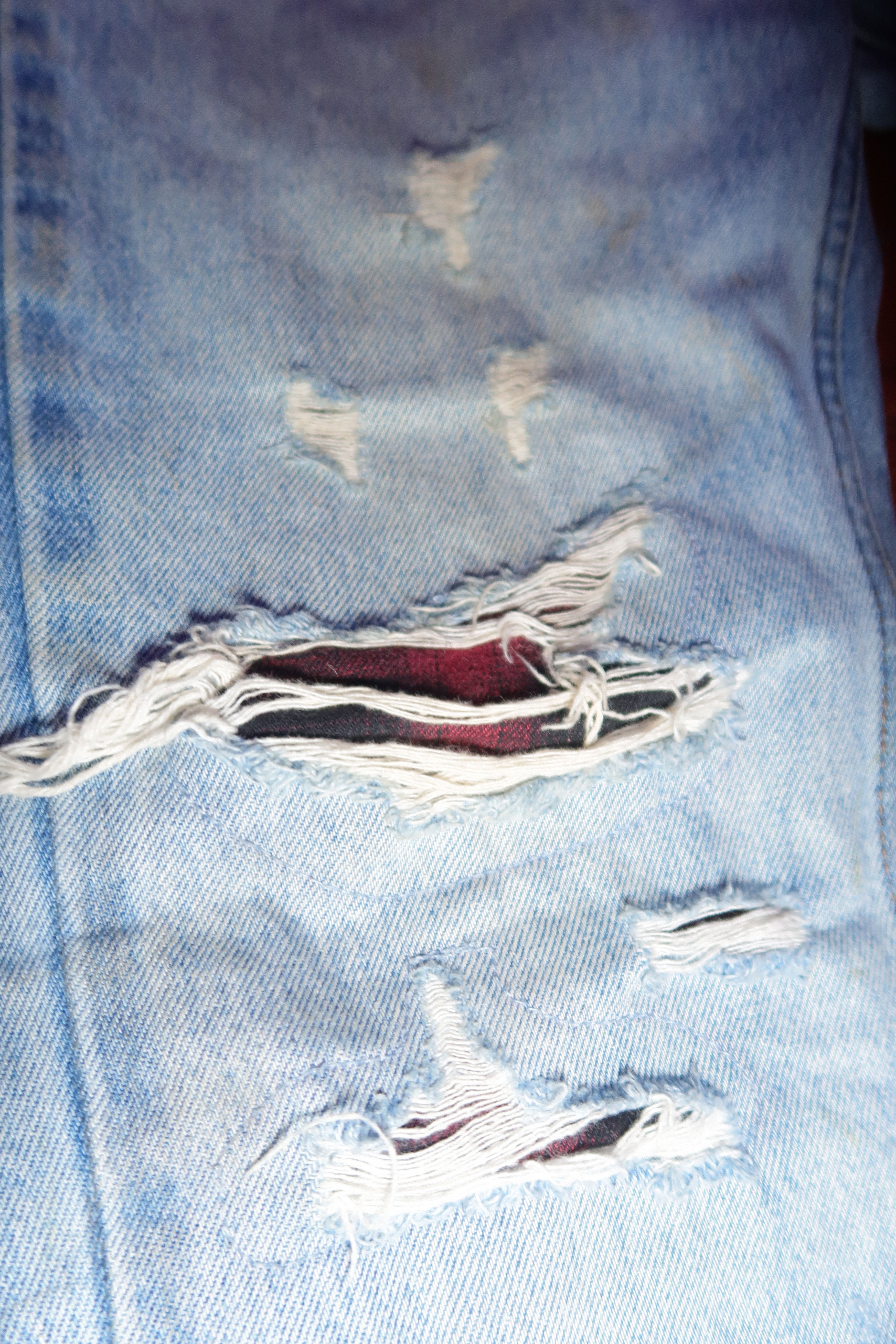 Ksubi Ksubi Chitch Denim 31 Light Wash Distressed Size US 31 - 3 Thumbnail