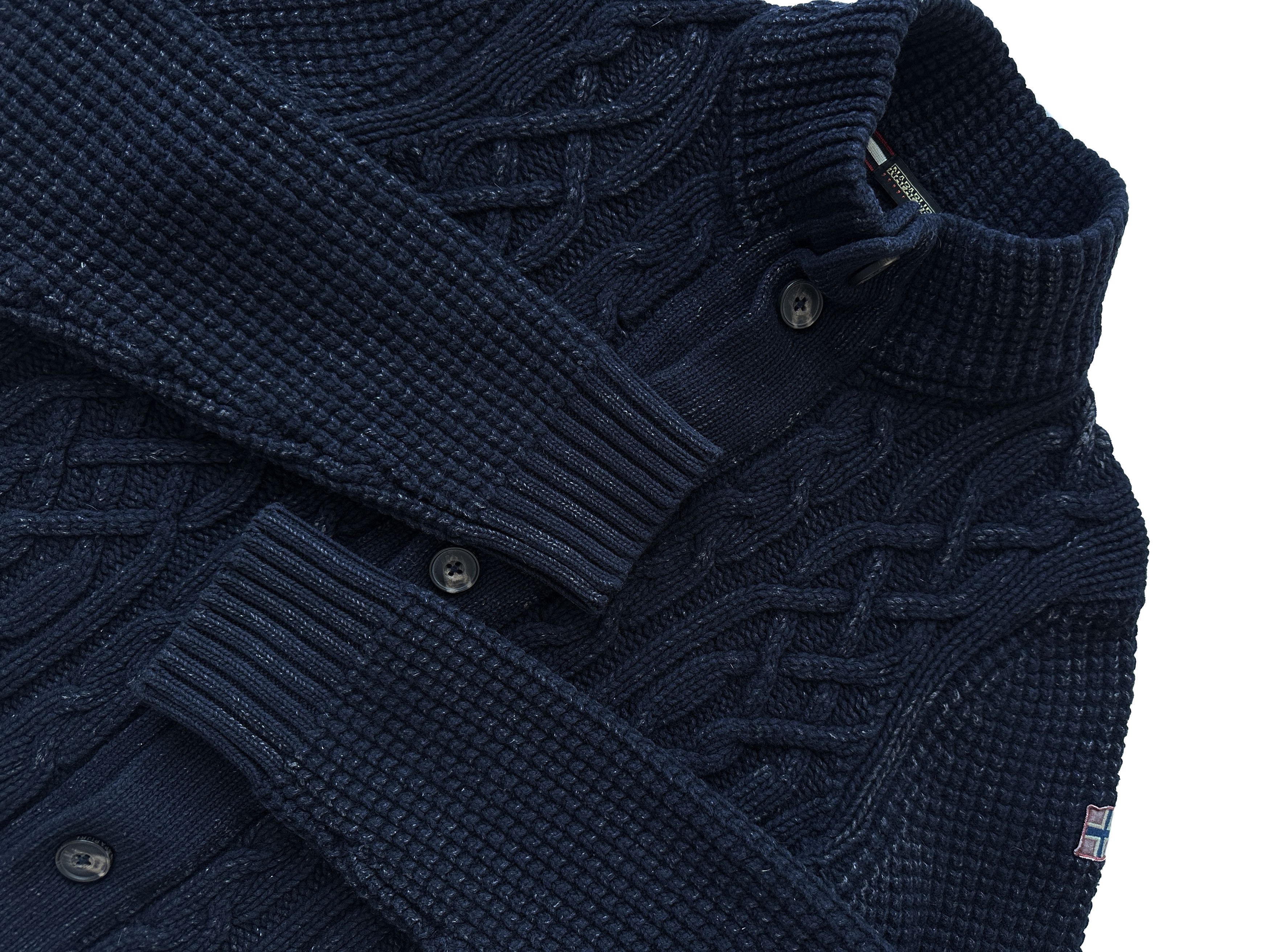 Napapijri Napapirji navy ribbed sweater Size US S / EU 44-46 / 1 - 4 Thumbnail