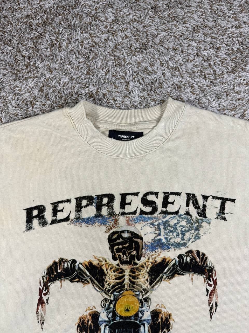 Represent Clo. Represent Clo. Never Ride Faster Graphic T-Shirt Size US L / EU 52-54 / 3 - 2 Thumbnail