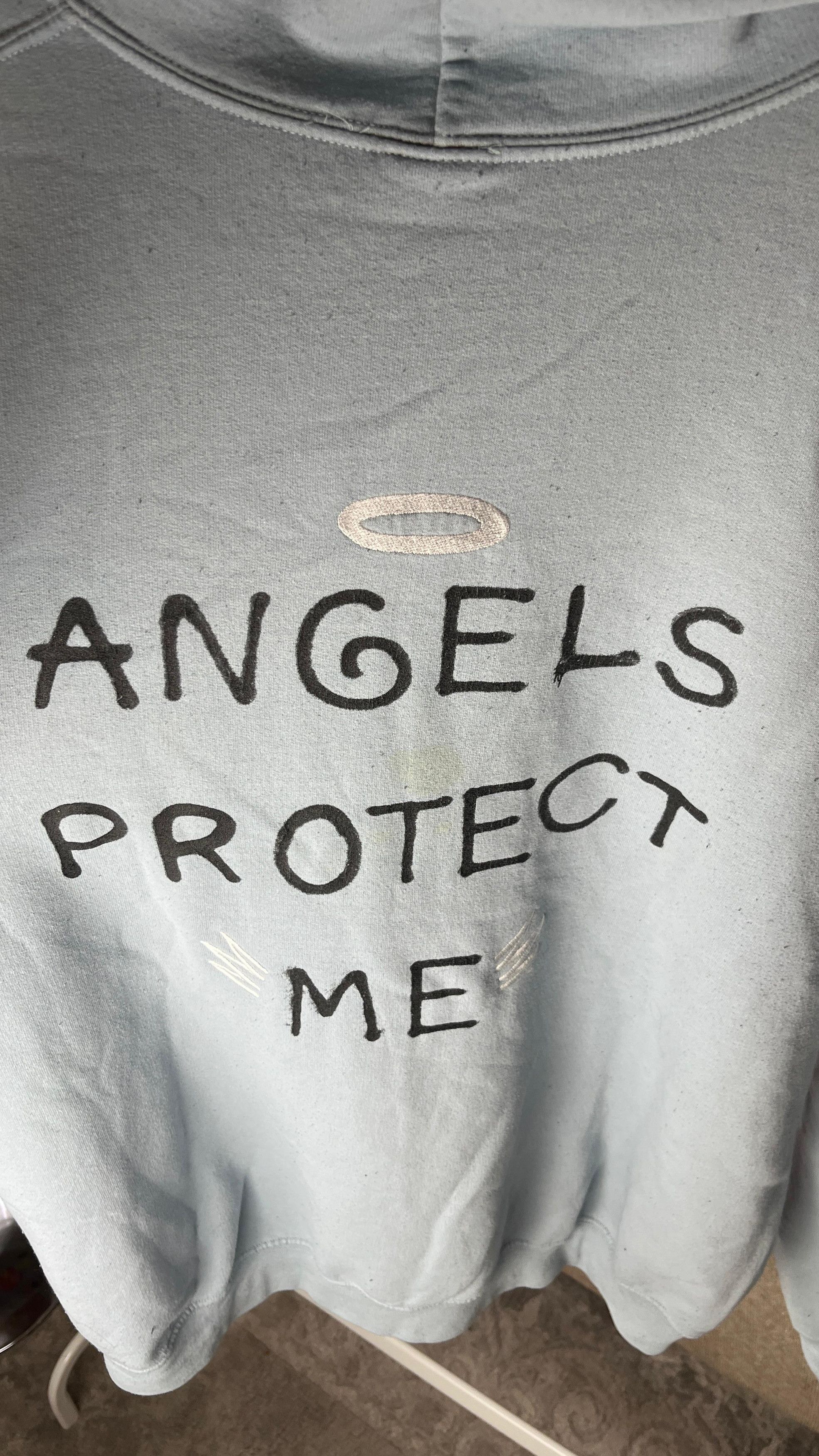 Lil Peep Lil Peep x Sus Boy Angels Protect Me Hoodie Size 2XL / XXL Size US XXL / EU 58 / 5 - 5 Thumbnail