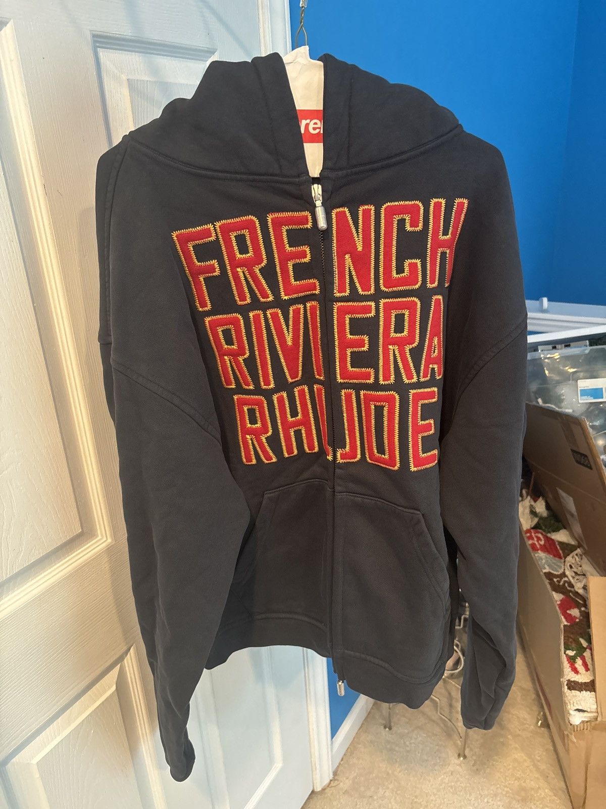 Rhude French Riviera Rhude hoodie Size US S / EU 44-46 / 1 - 7 Thumbnail