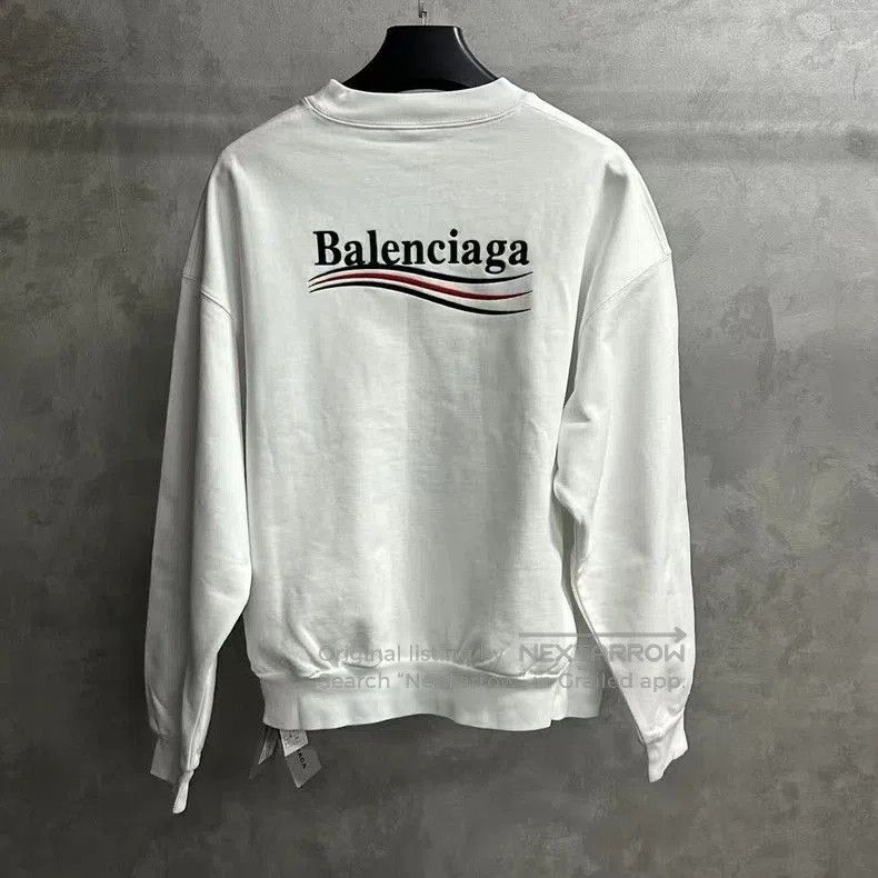 Balenciaga Balenciaga White Coke Embroidery Sweatshirt. Size US S / EU 44-46 / 1 - 2 Thumbnail