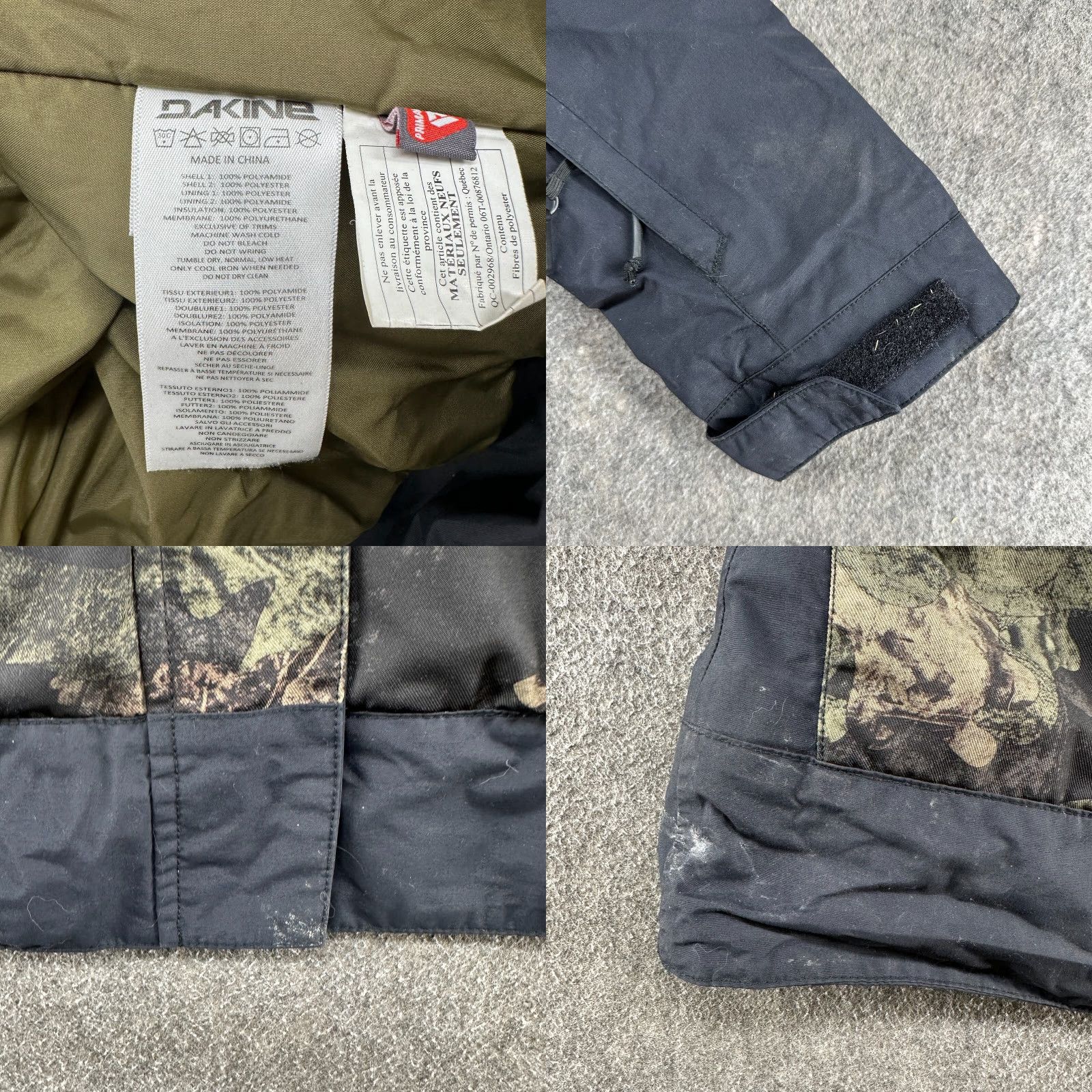 Dakine Dakine Jacket Womens M Black Hooded Full Zip Insulated Lined Polyester Rain Coat Womens 90s Rain Coat Hooded Down Lining Nylon Black Jacket M Dakine Size M / US 6-8 / IT 42-44 - 8 Thumbnail