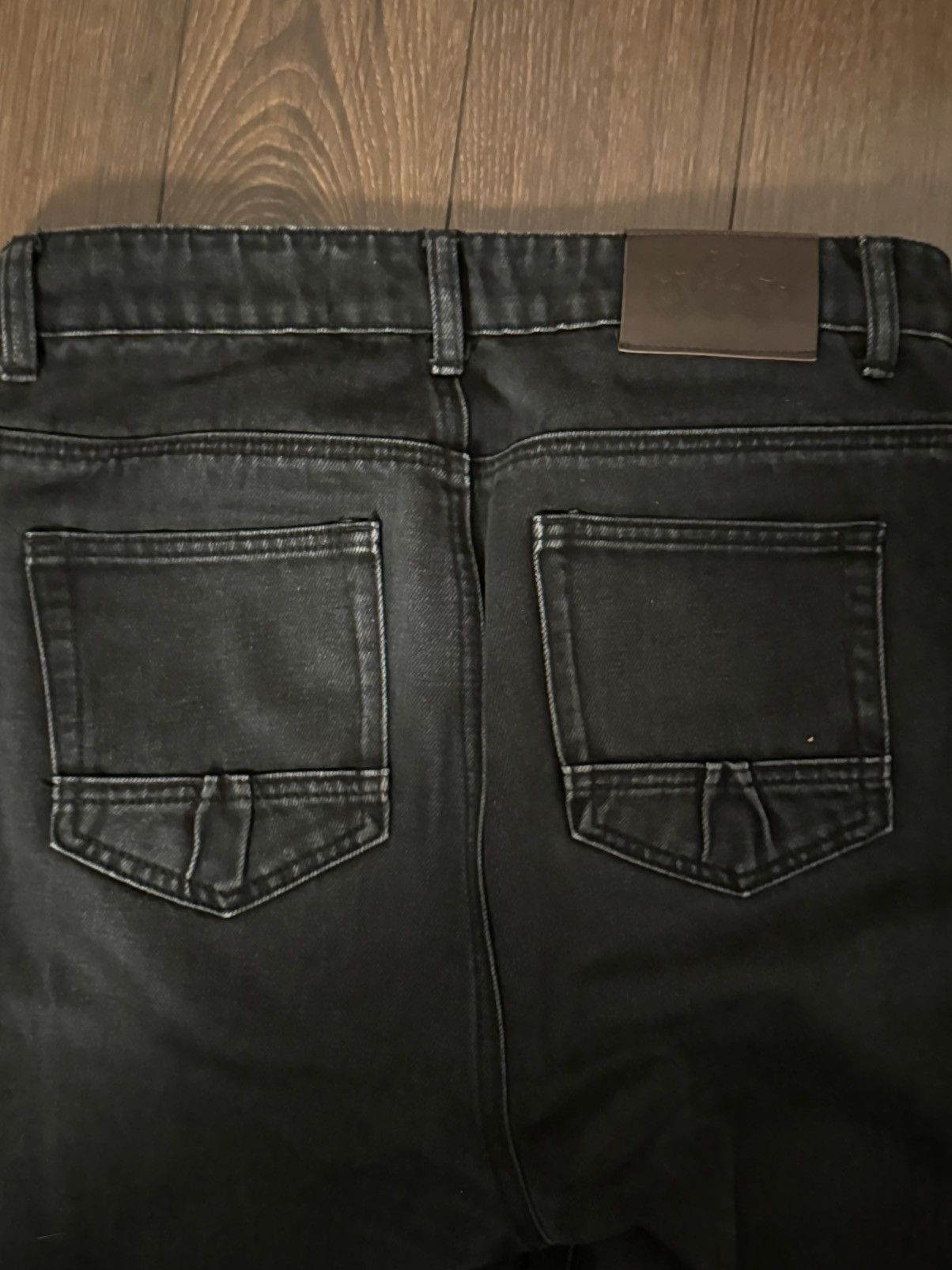 Designer × Vintage Fair Par Lui LA flared denim Size US 30 / EU 46 - 4 Thumbnail